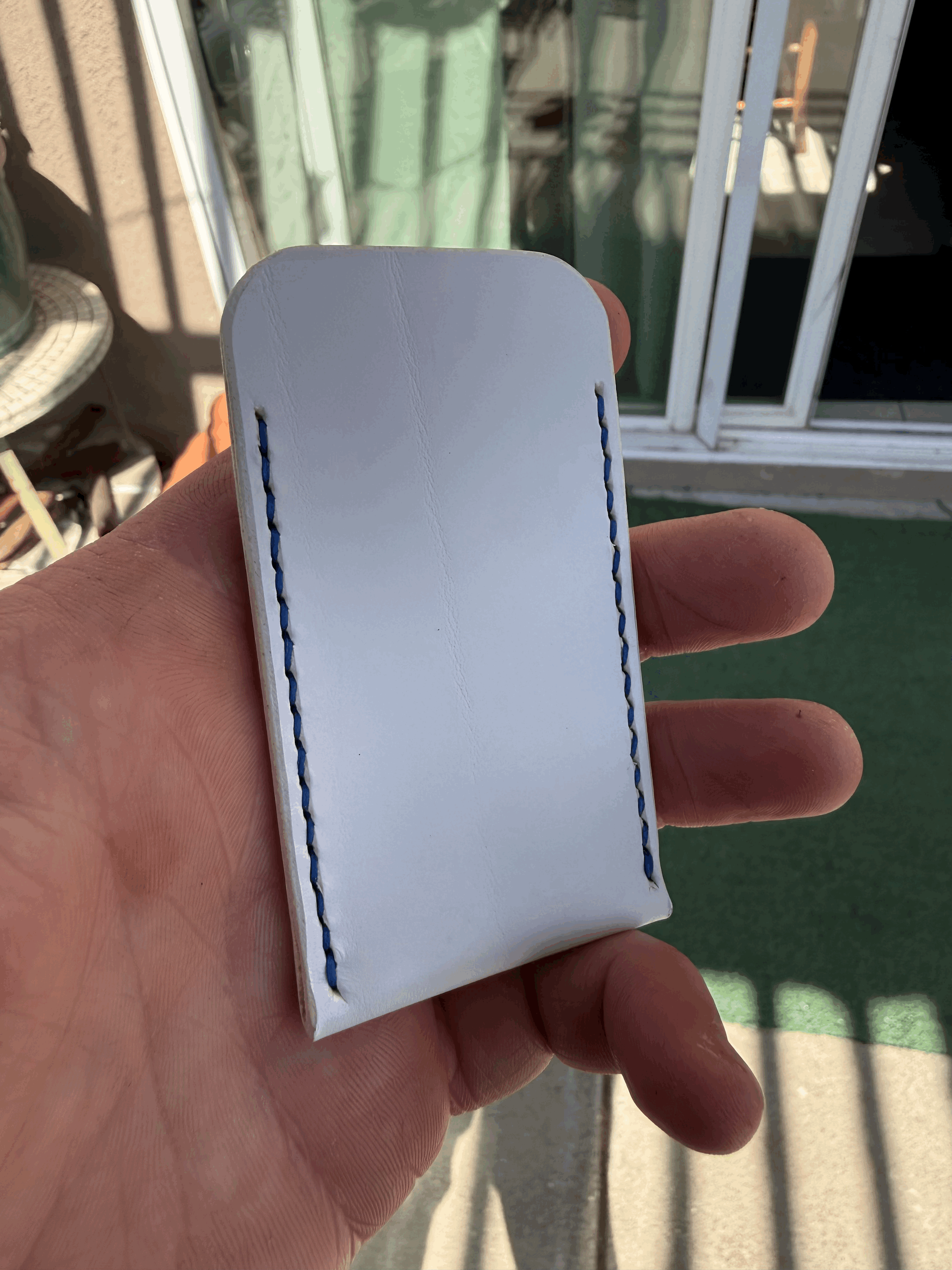 White & Blue ABW Slippy Slip (Seconds)