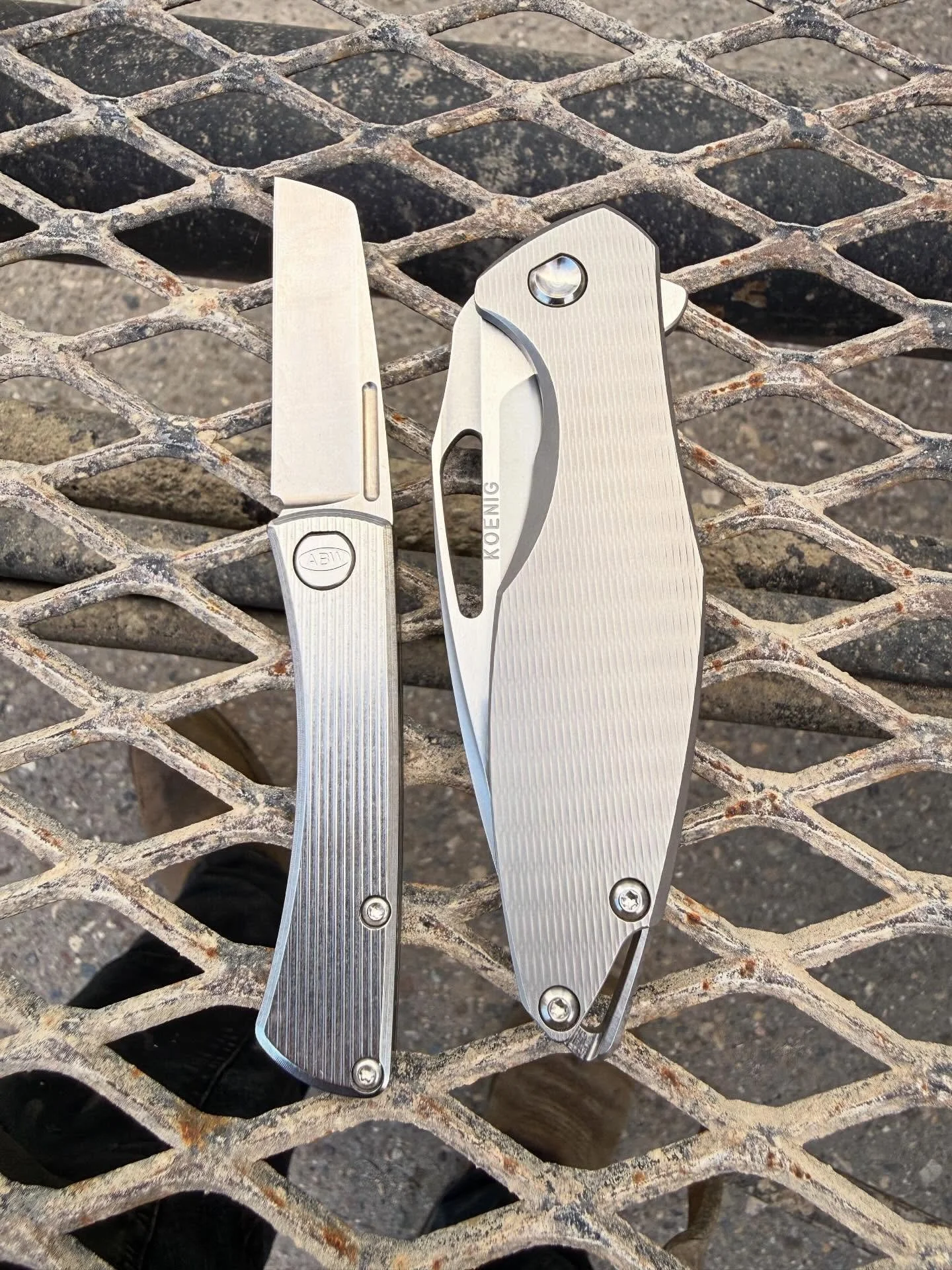 Koenig Arius USAMB Exclusive and the infamous ABW Slippy.