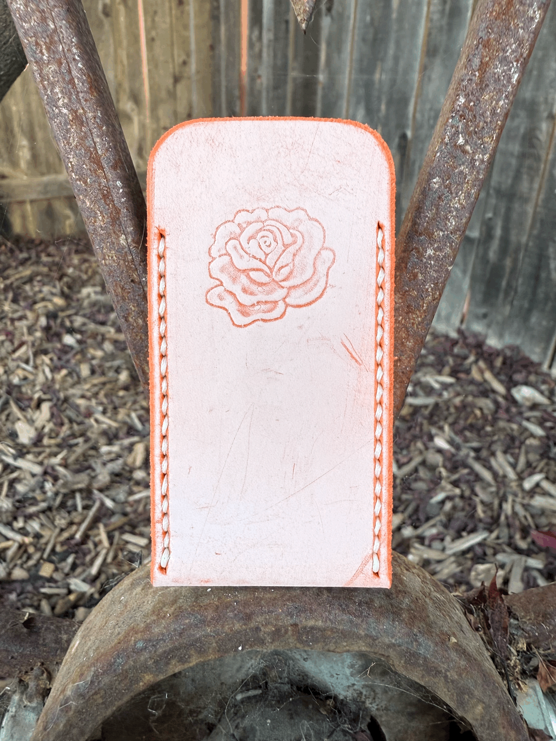 Orange Ghost Rose Slip
