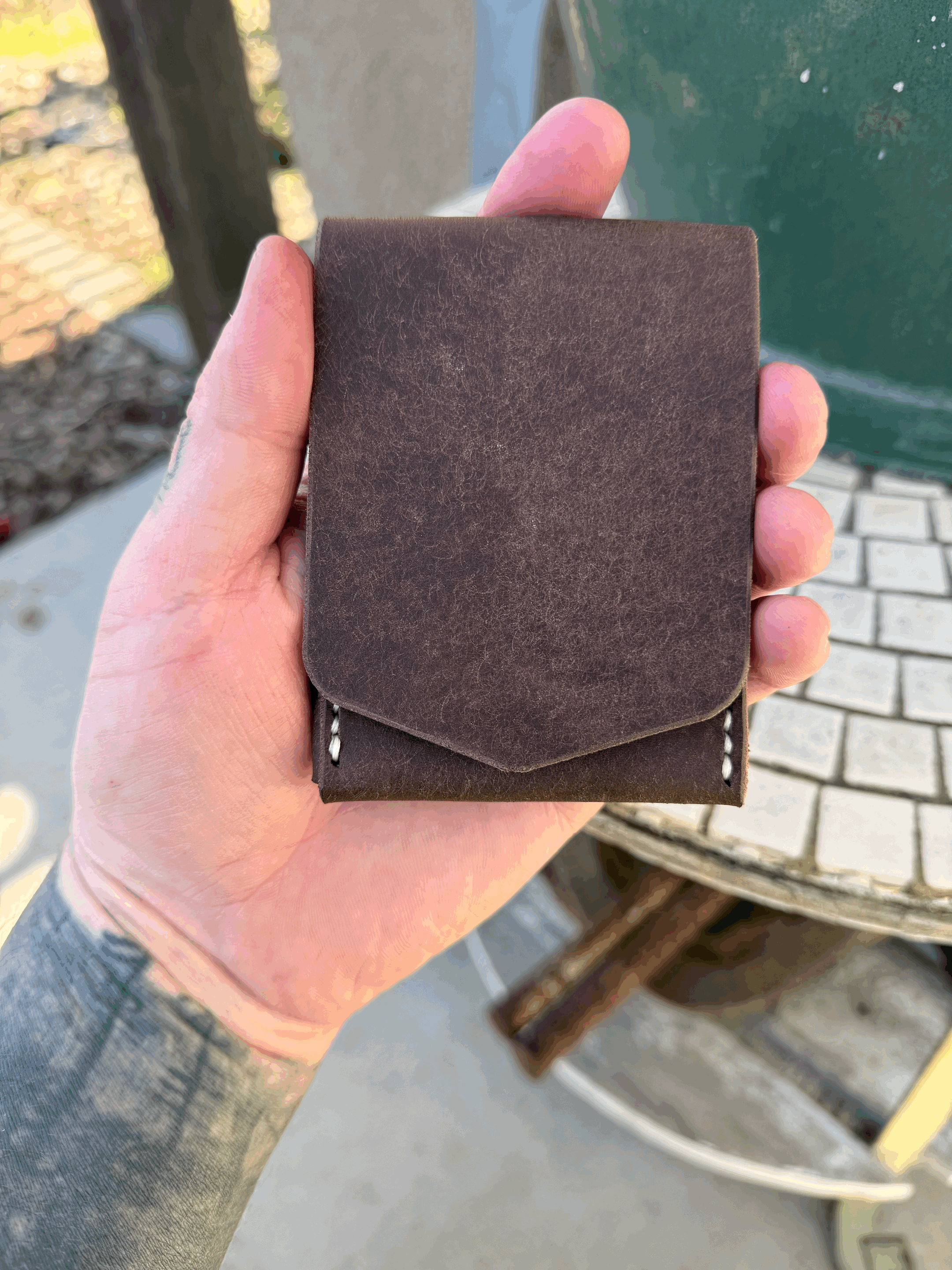 Dood Co. Wallet (Walnut&Cream)