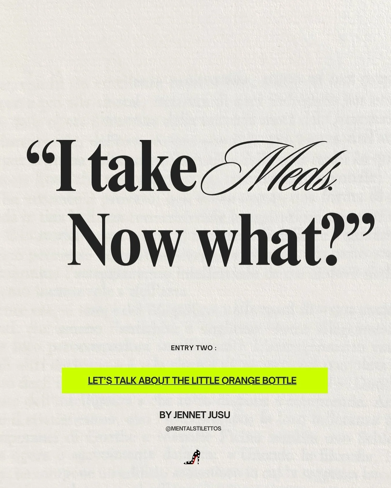 Cats out the bag!
&hellip;Now what?

Find Entry Two at the link 🧠💬