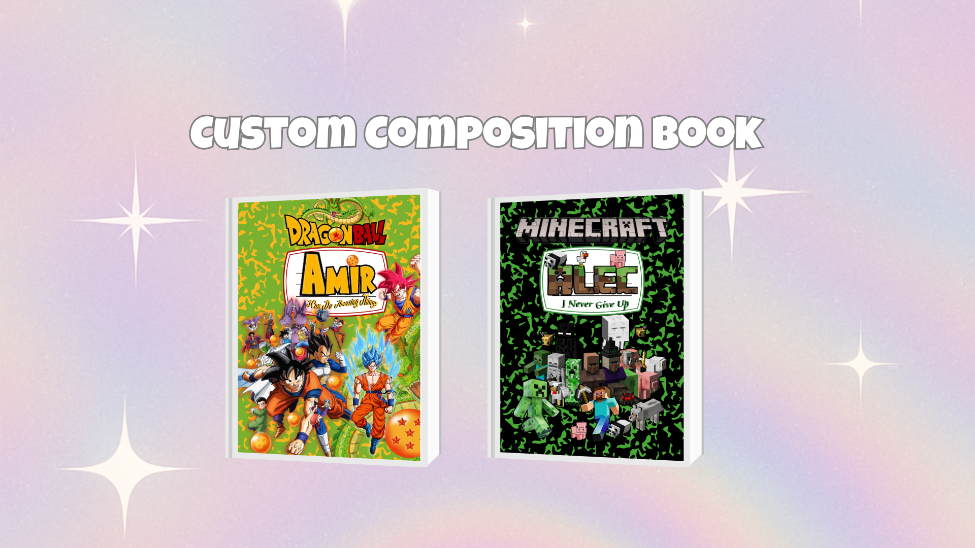 Cartoon Composition Book