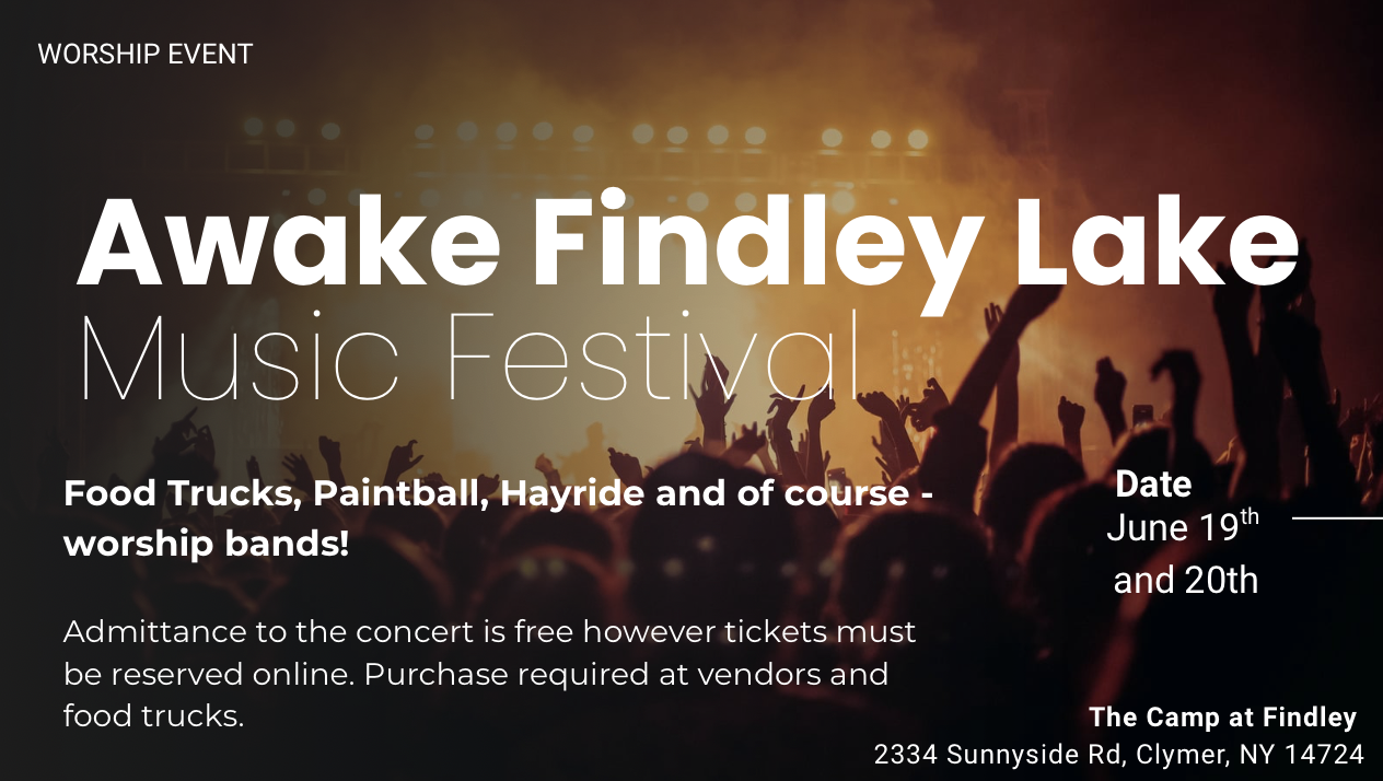 Awake Worship Concert at Findley Lake