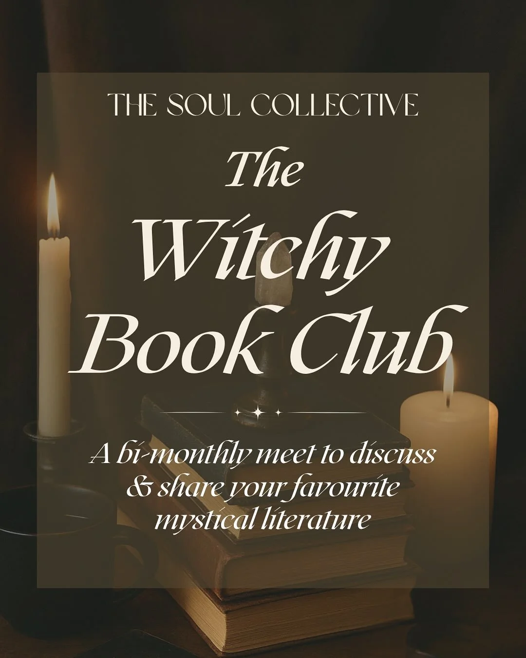 Introducing The Witchy Book Club 📚🪄

If like me you are always after a good alternative book recommendation, but Google and Amazon just aren&rsquo;t understanding the assignment, then The Witchy Book Club is for you. 

This cosy and casual bi-month