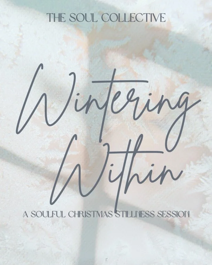 Wintering Within ❄️ Meditation &amp; Journaling Session 

As the world quiets and the days grow shorter, Wintering Within invites you to gently turn inward and reconnect with yourself

Through guided meditation and gentle journaling prompts you&rsquo