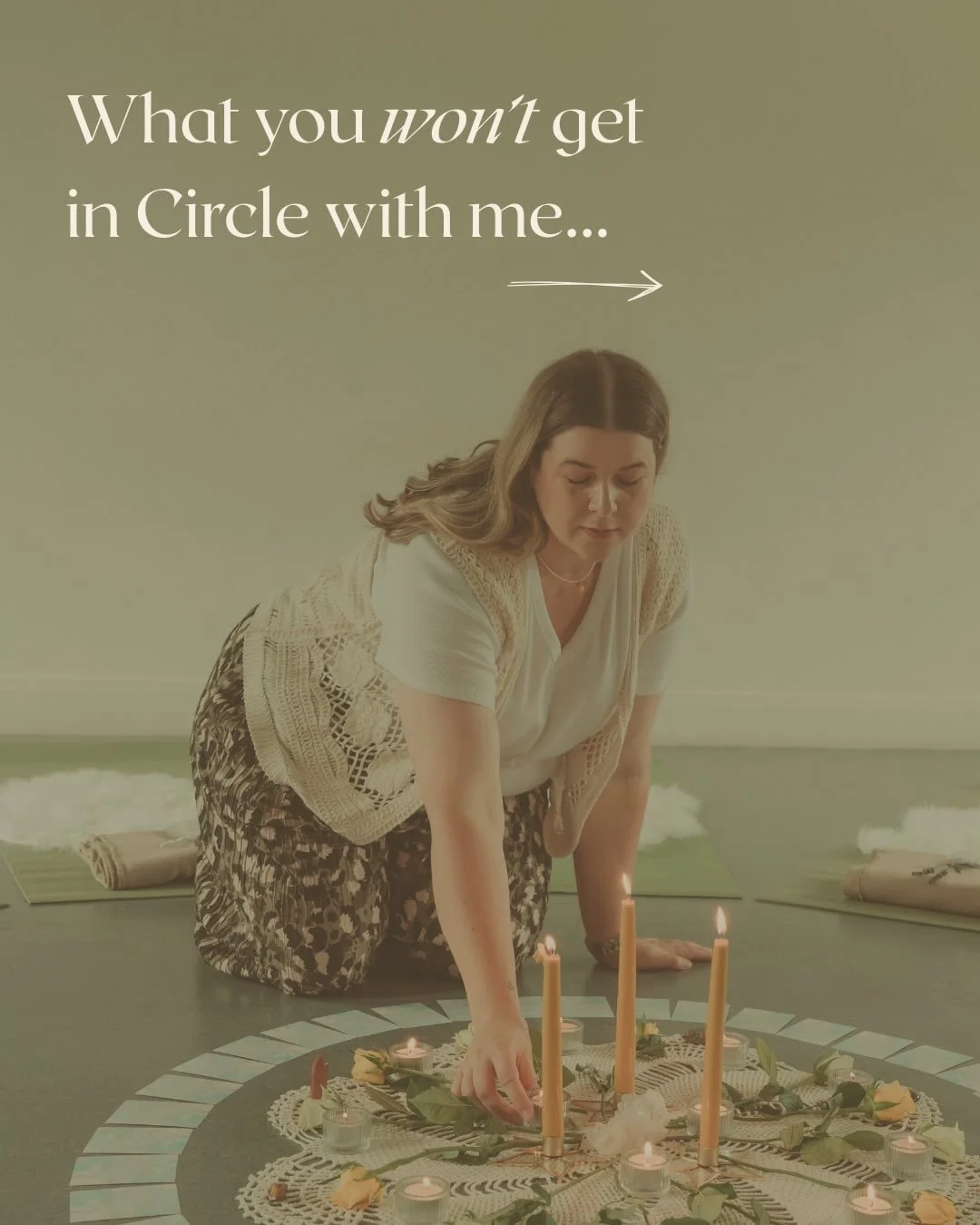 Things your won&rsquo;t EVER see in a Sacred Circle with me 💜

It&rsquo;s hard to know what to expect from a women&rsquo;s circle if you have never been to one before. Unfortunately, I am seeing &ldquo;glorified&rdquo; versions of &ldquo;healing spa