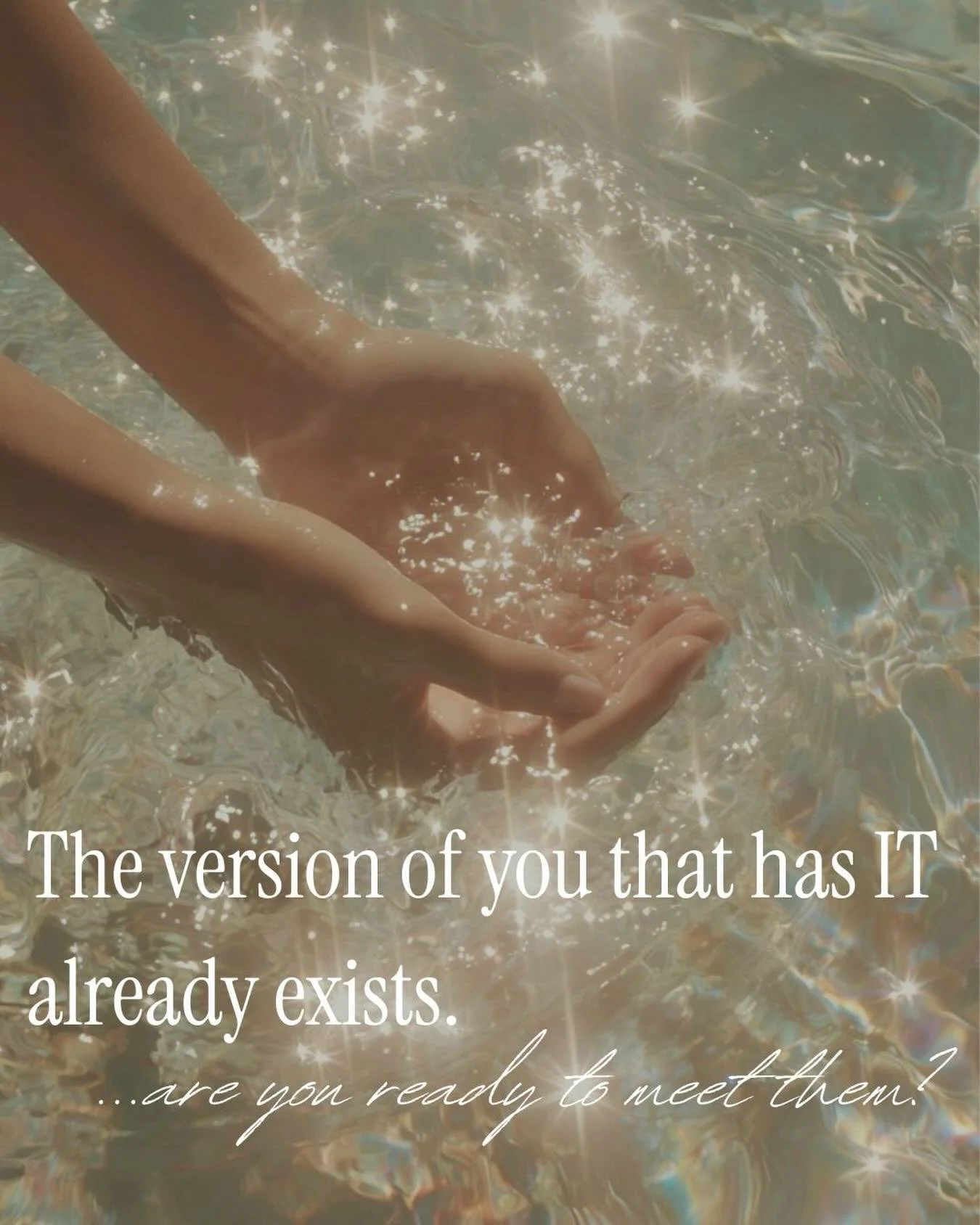 Manifestation isn&rsquo;t about wishing on a star&hellip;it&rsquo;s about stepping into a version of you that you believe already has the life you are dreaming of. 

Are you ready to meet them? ✨ 

Something is coming&hellip;comment 💜 and be the fir