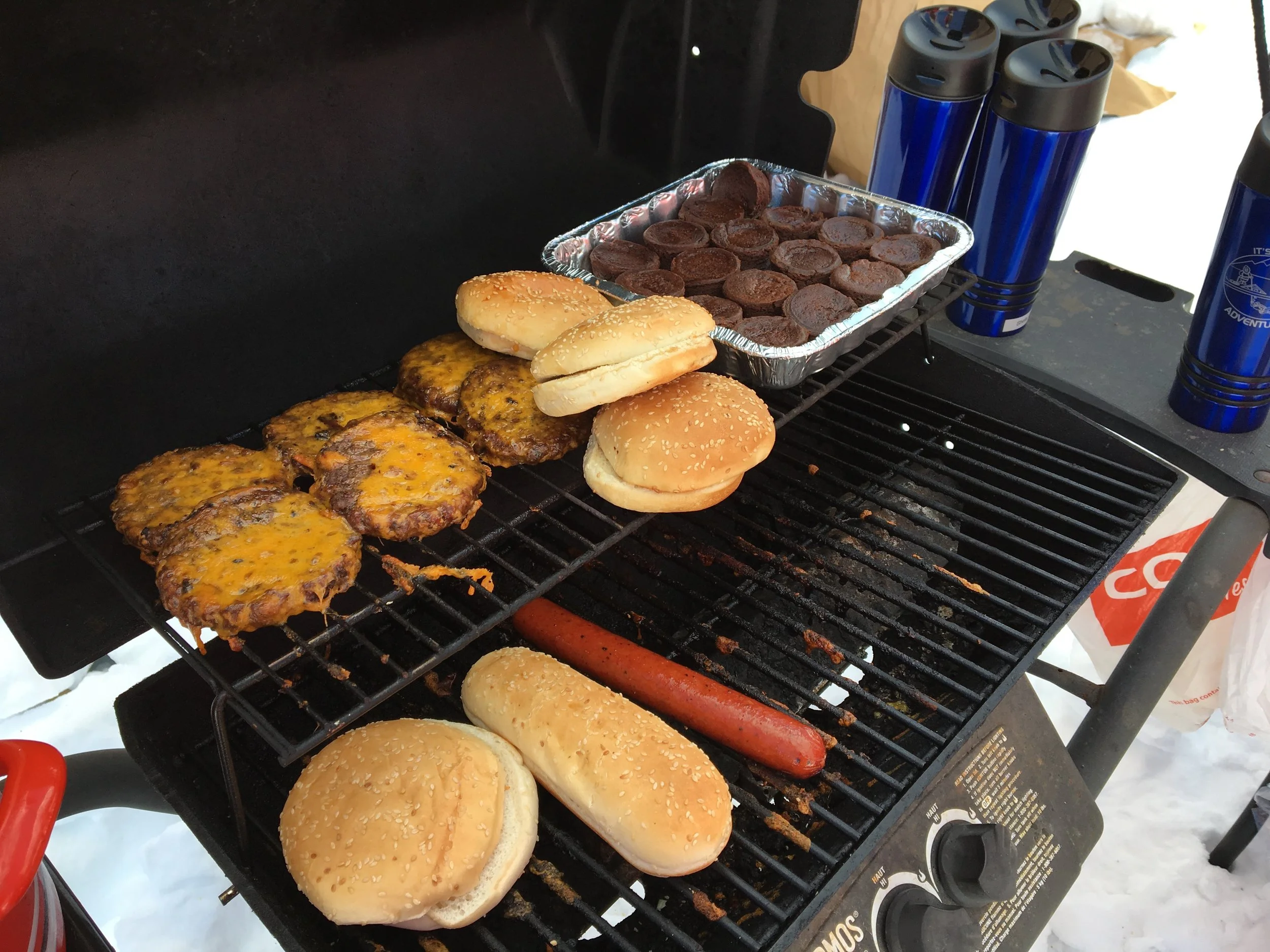 burgers and smokies and brownies, oh my!