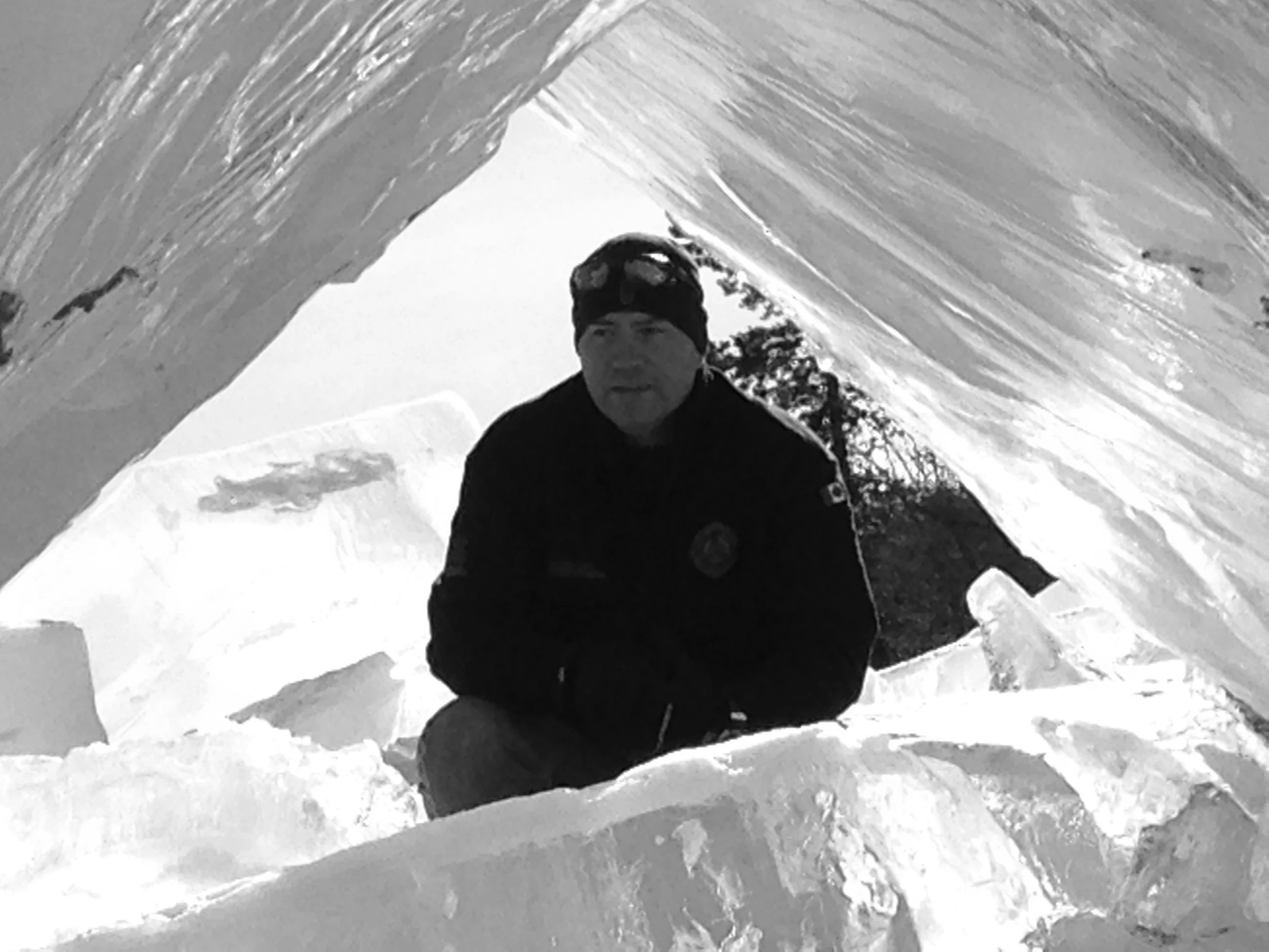 Terry through ice heave