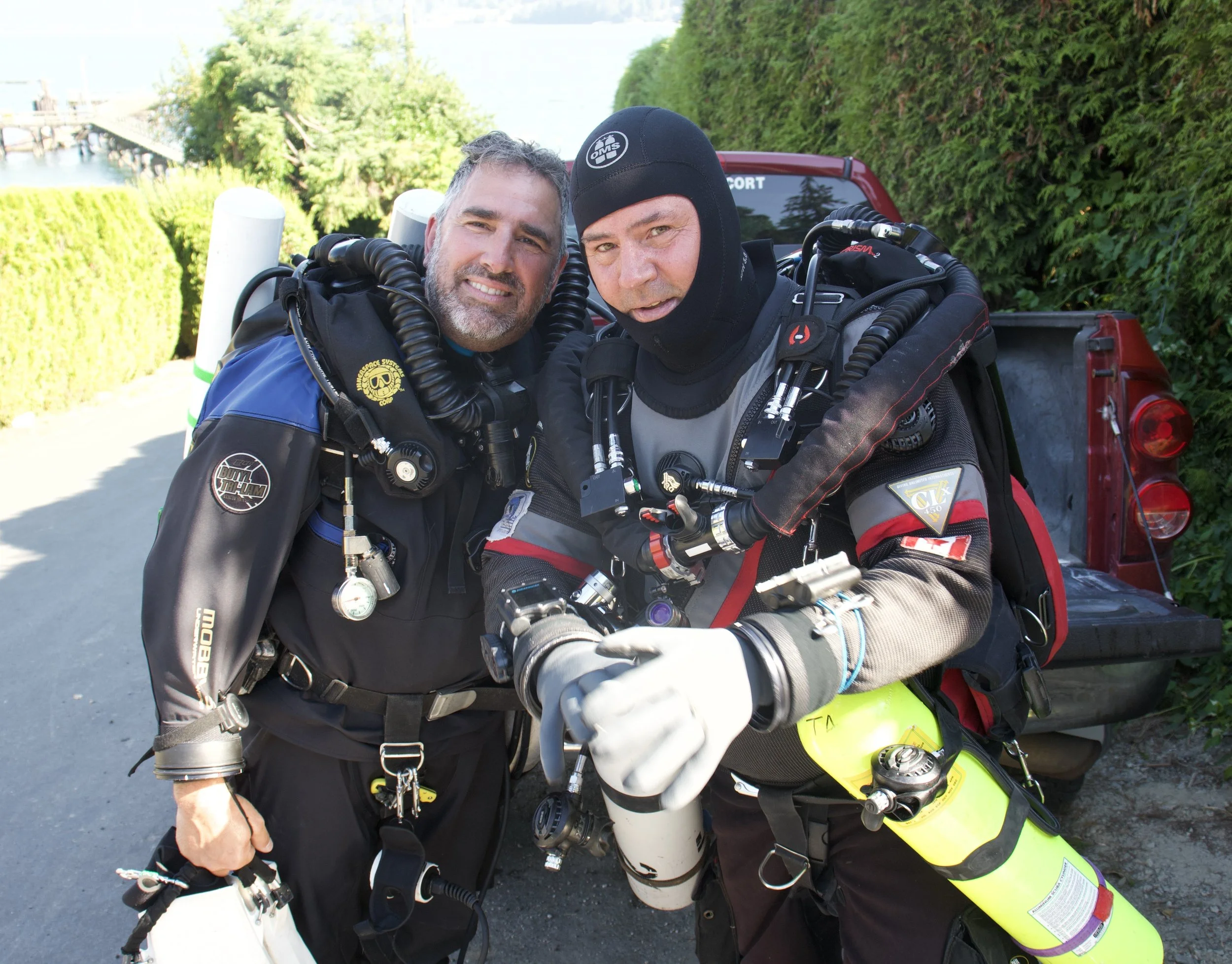 going for a long deep dive