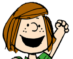 Peppermint Patty from Peanuts cartoon
