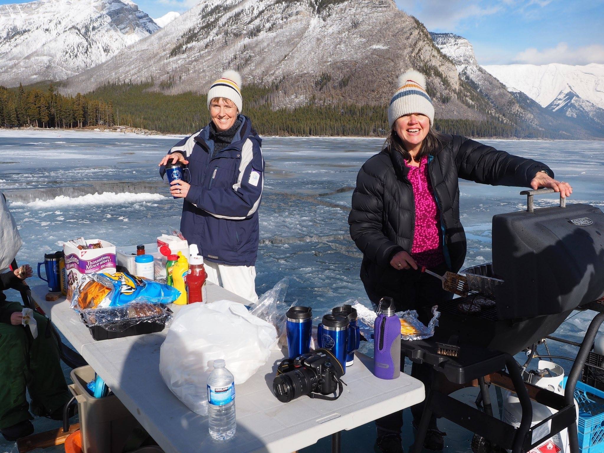 cooking for the entire crew, students and staff