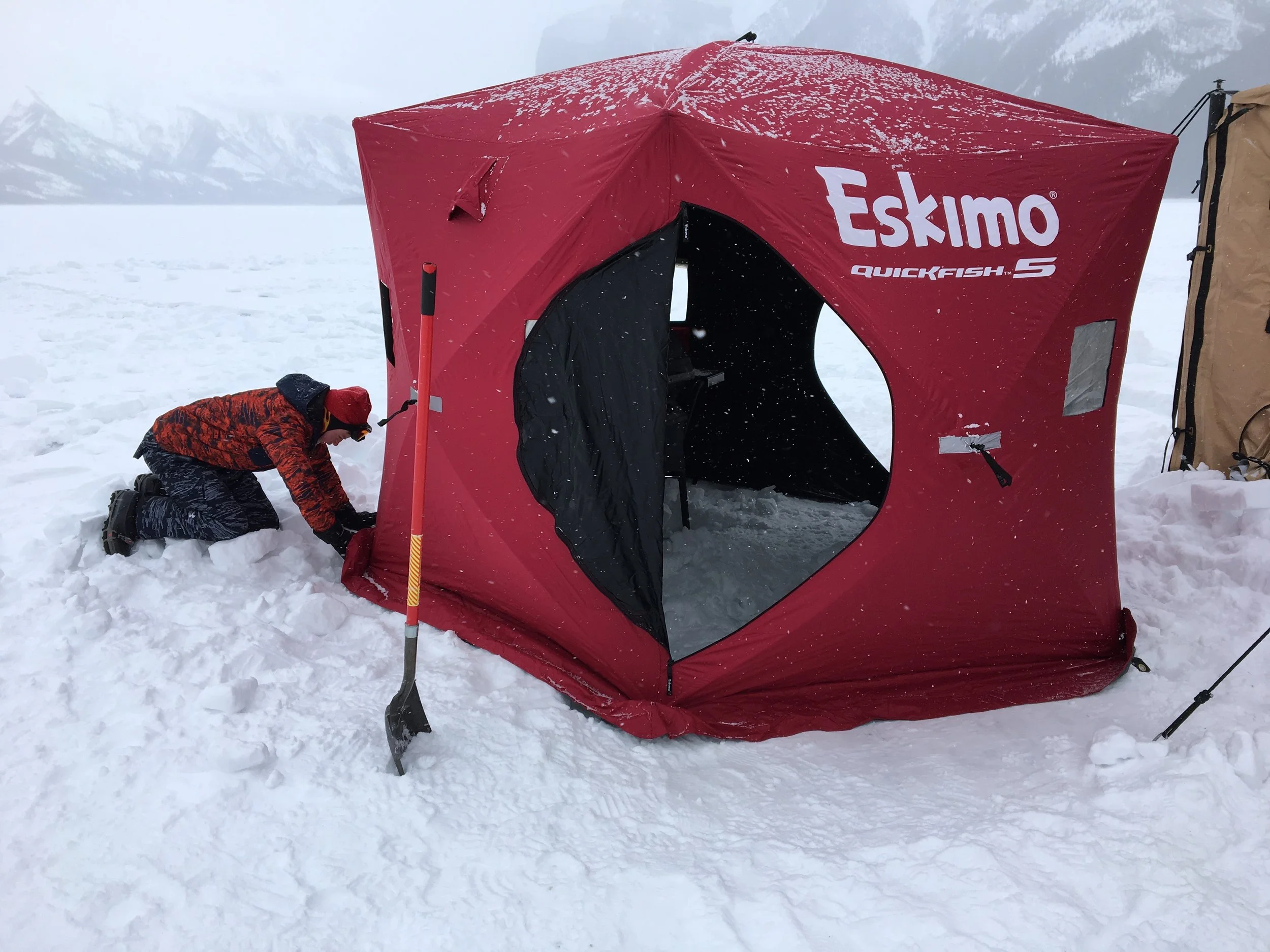 the new cookhouse tent