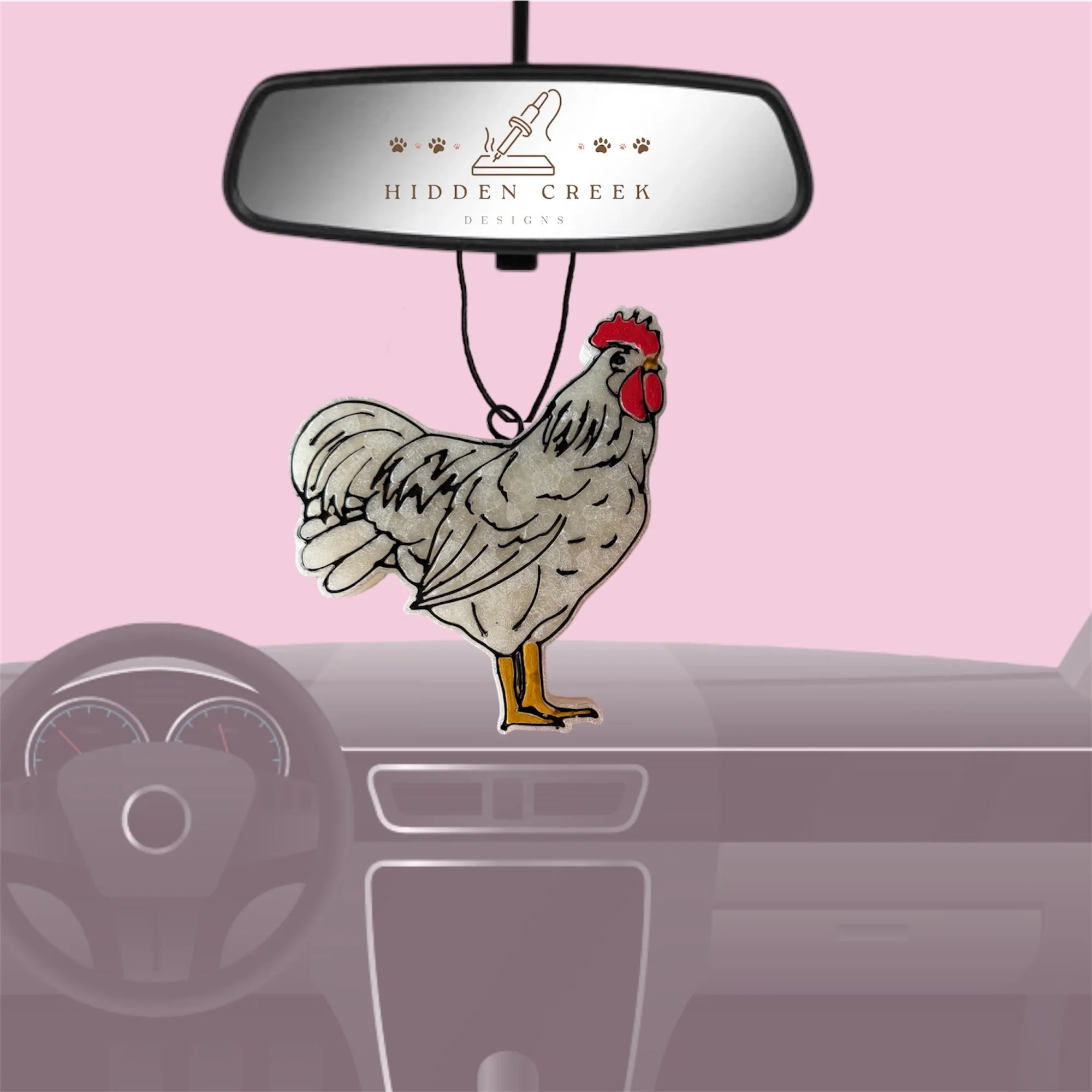 White leghorn chicken