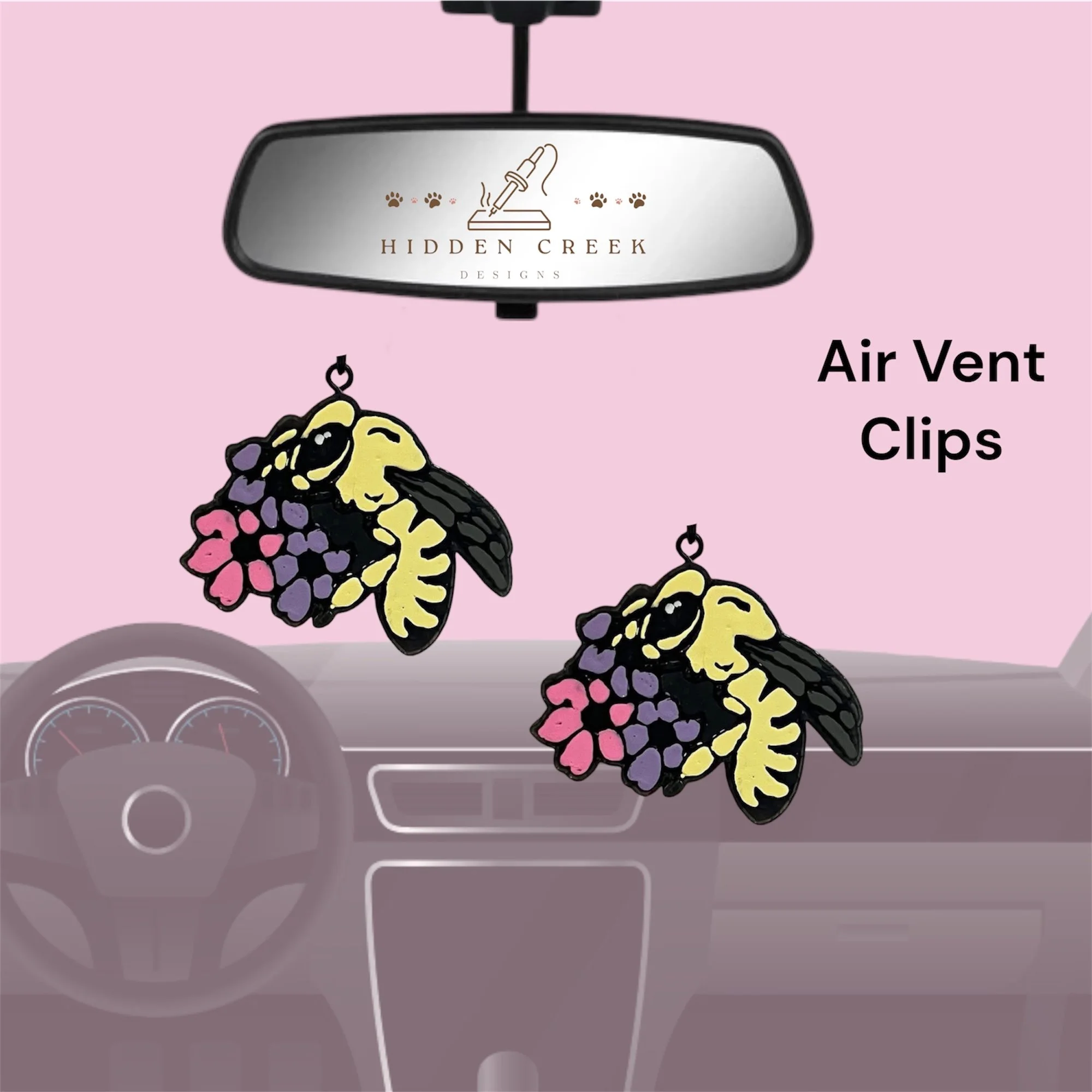 Bee vent clips