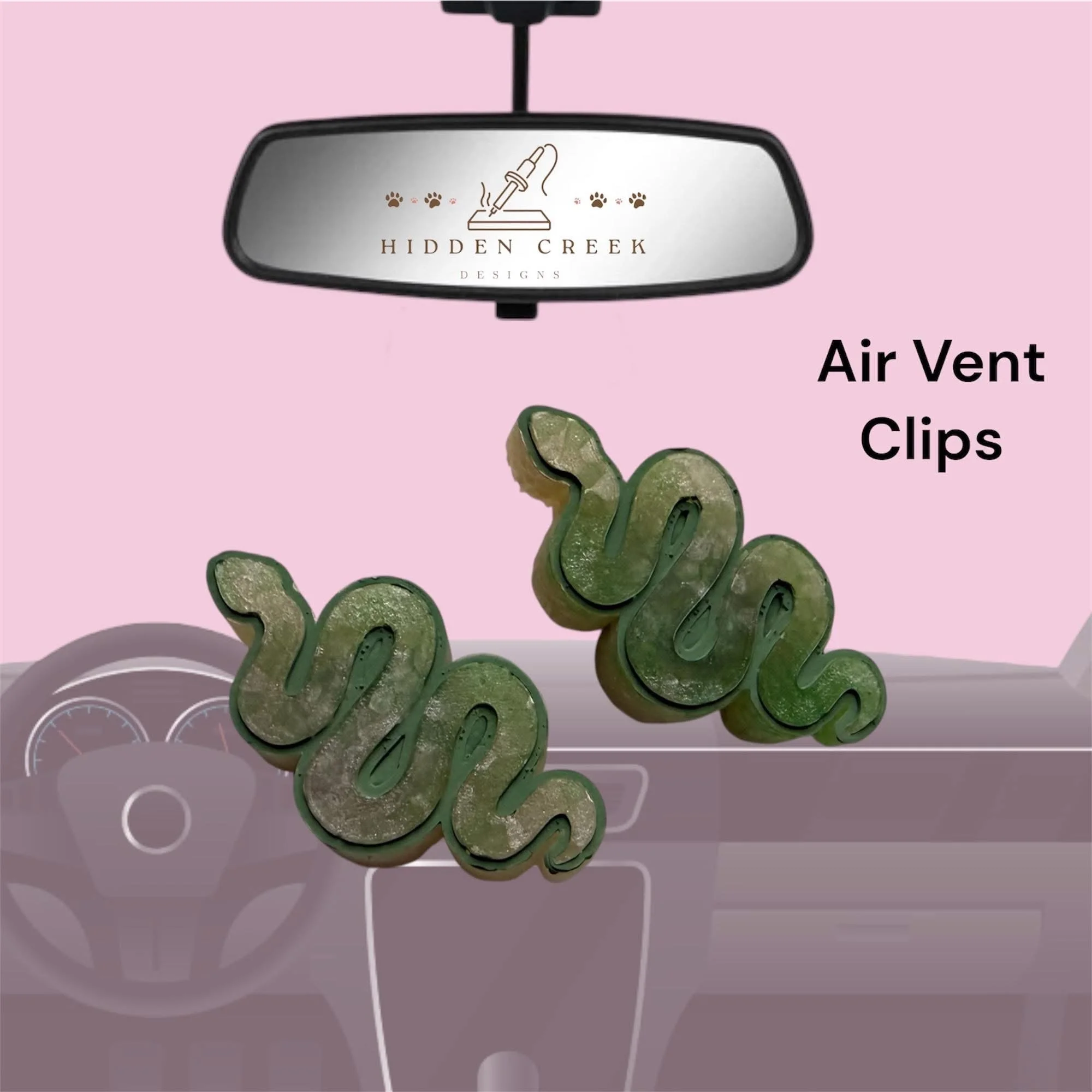 Snake vent clips