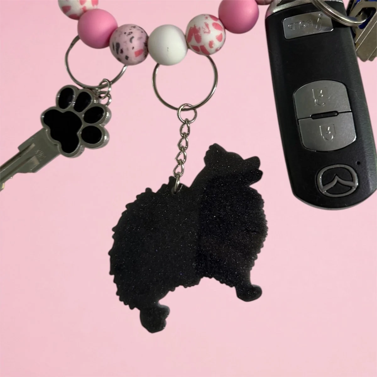 Schipperke keychain