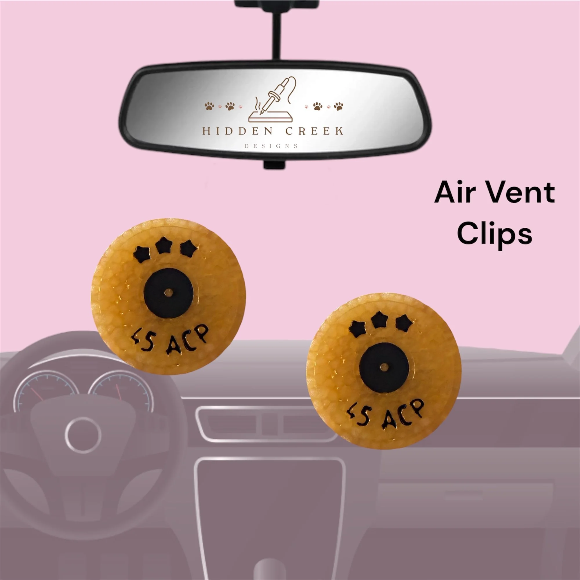 ACP 45 shell stamp vent clips