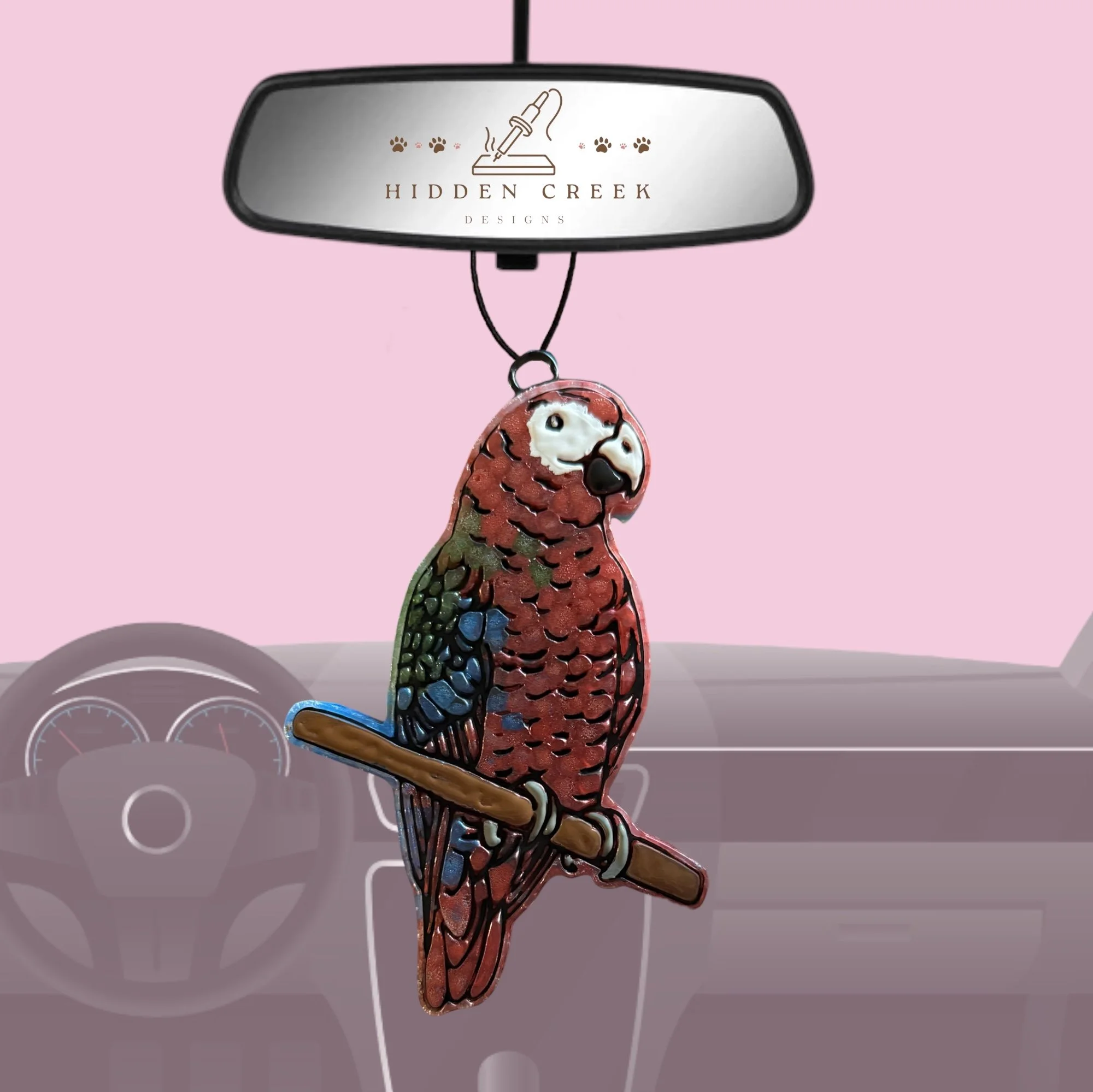 Scarlet macaw / parrot