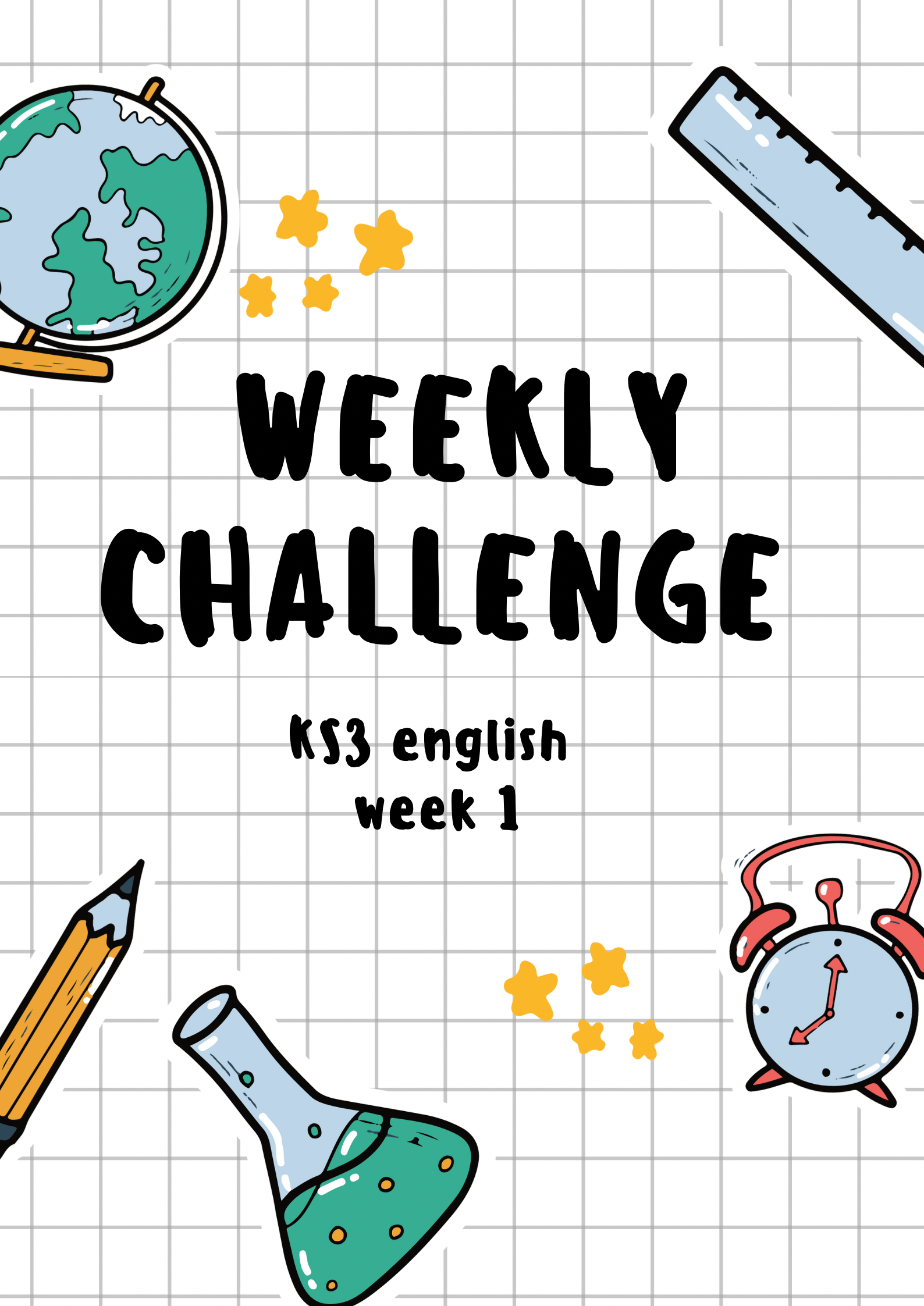 KS3 English | week 1