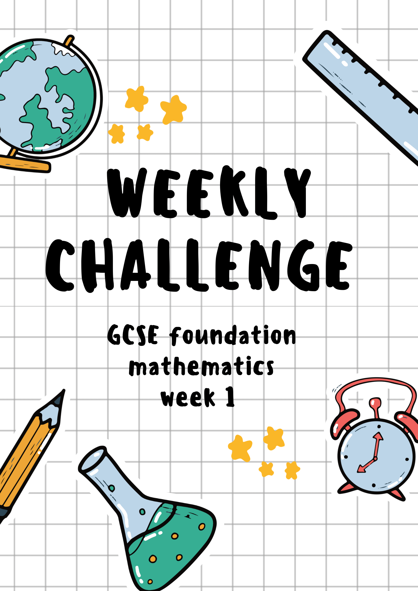 Foundation GCSE mathematics | week 1