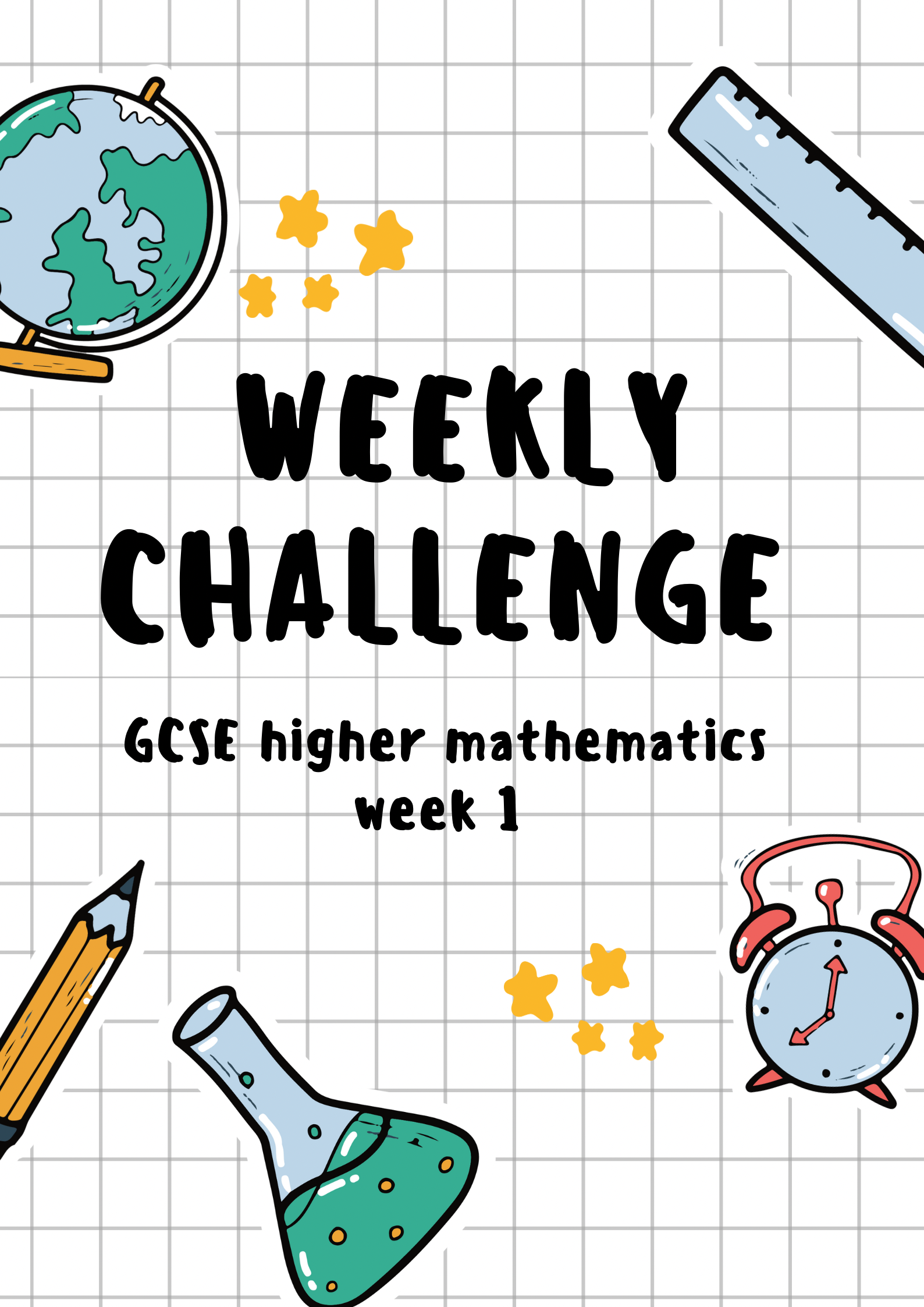 Higher GCSE mathematics | week 1