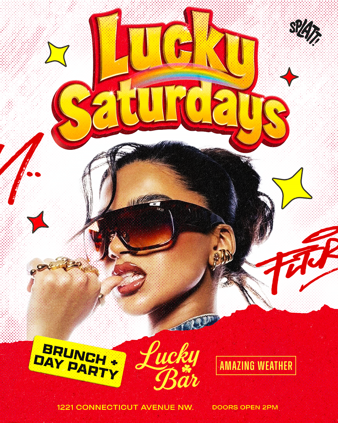 Lucky Saturdays Brunch &amp; Day Party at LUCKY BAR
