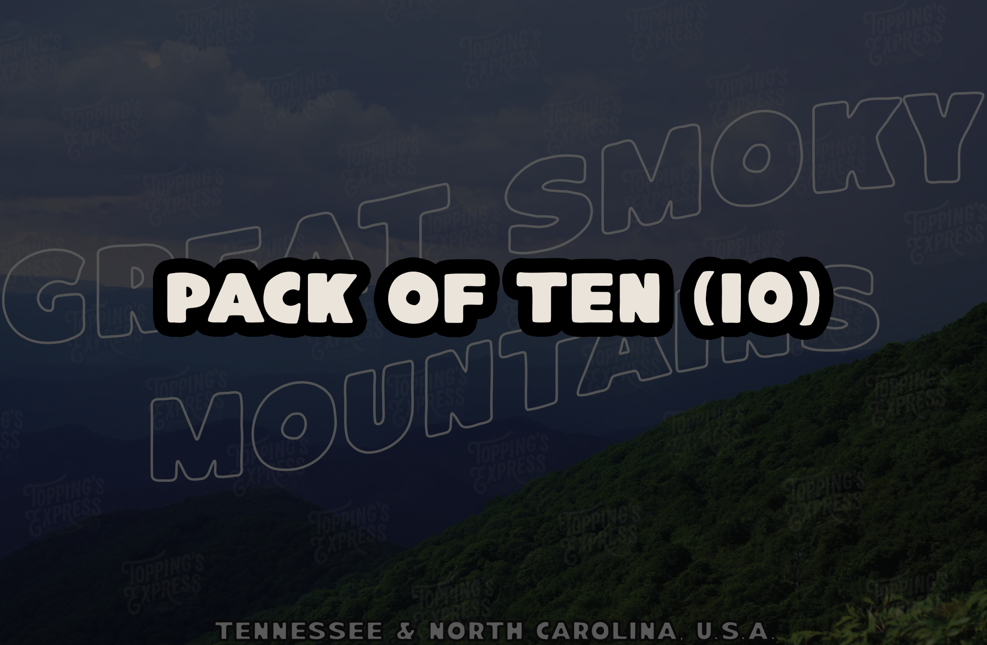 Great Smoky Mountains Postcard - Pack of Ten
