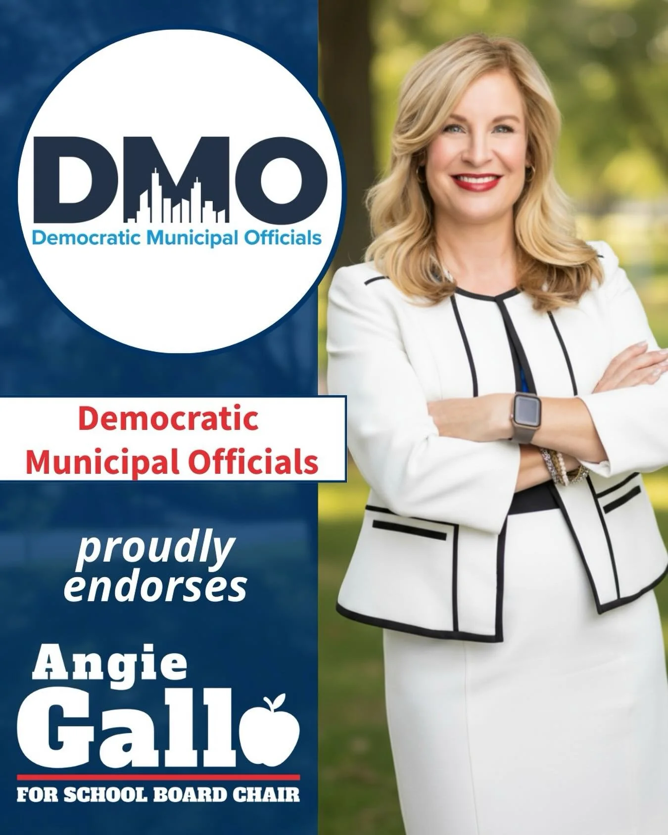 ENDORSEMENT ALERT: &ldquo;We are backing bold, qualified, and battle-tested local leadership... DMO supports leaders who deliver.&rdquo;