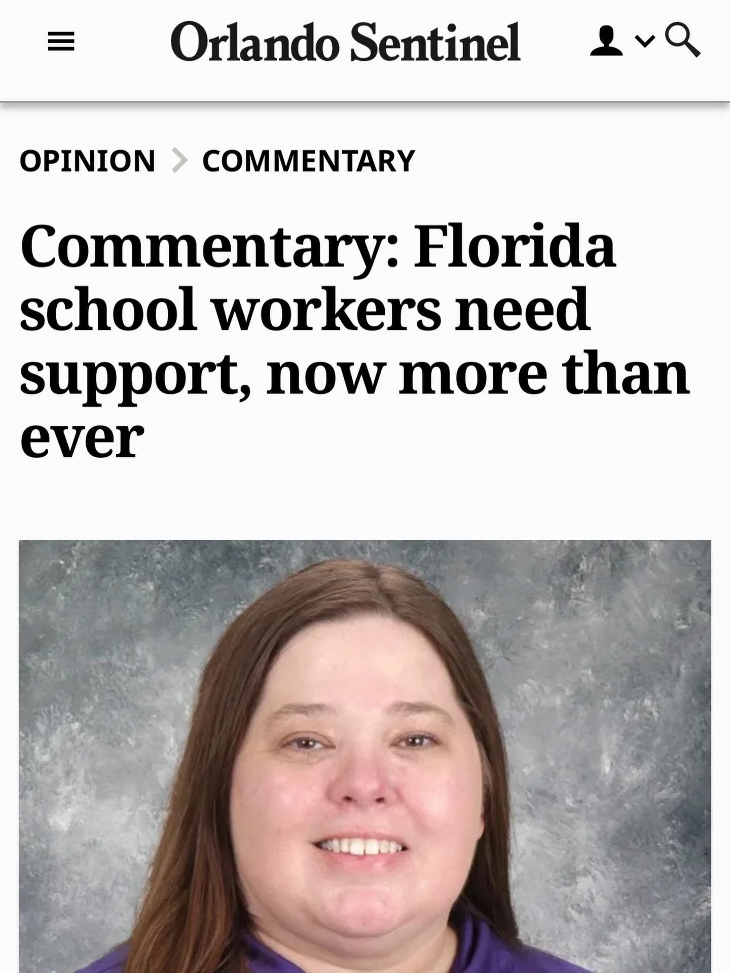 Our teachers are the backbone of education. They are Republicans, Democrats, NPA, and other affiliations. I haven&rsquo;t spoken to one teacher that believes focusing on destroying a union is what we should be doing. Teachers need affordable healthca