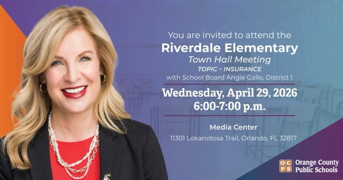 Please join us on Wednesday, April 29th, for the Riverdale Elementary Town Hall Meeting! We will share information on important topics concerning insurance and any changing plans for the upcoming school year. 

The meeting will take place from 6pm- 7