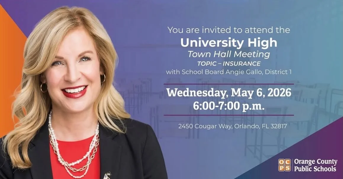 Join me for a community conversation at University High!

We&rsquo;ll be talking about one of the biggest issues impacting our employees and families right now &mdash; insurance &mdash; and I want to hear from you.

🗓️ Wednaday, May 6th

⏰ 6:00 - 7:
