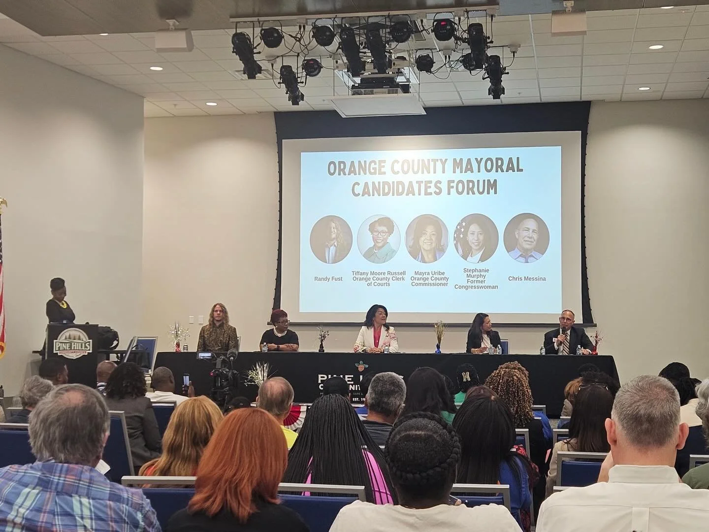 Yesterday I attended the Orange County Mayoral Candidates Forum hosted by @pinehillscommunitycouncil. It&rsquo;s always great connecting with fellow elected officials and community members. 

The conversations were engaging, thoughtful, and incredibl