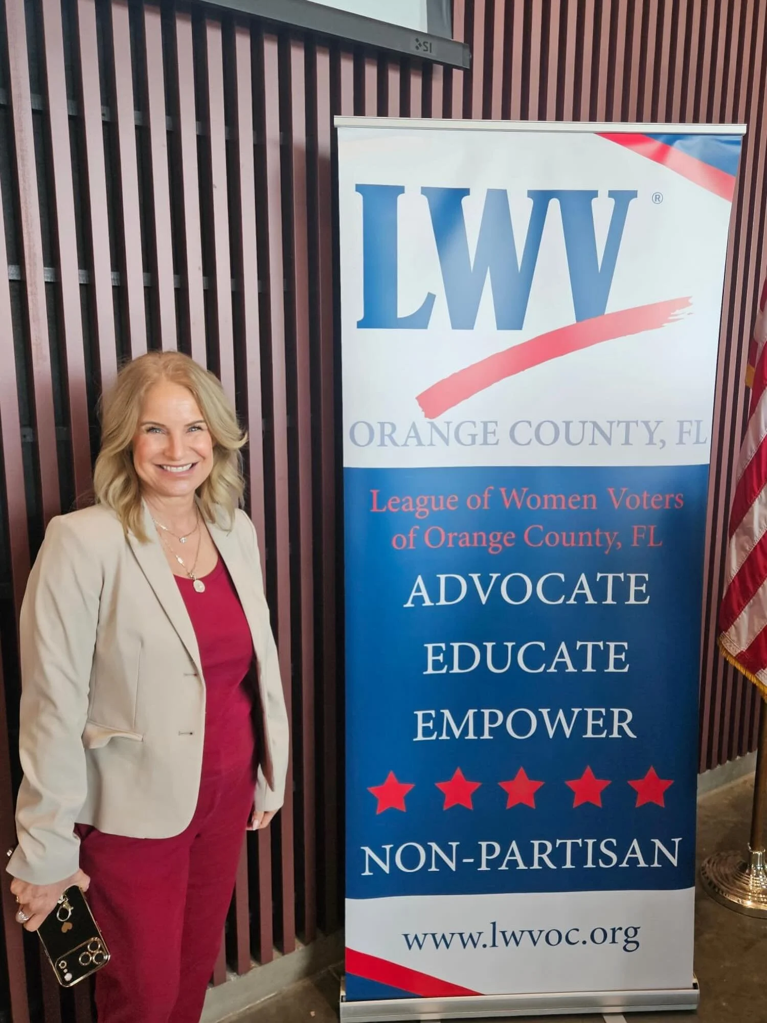 Glad I could attend the League of Women Voters Hot Topics panel on voter suppression. In a time where many people feel divided or uncertain, conversations like these matter more than ever.

Voting shapes the future of our communities, strengthens acc