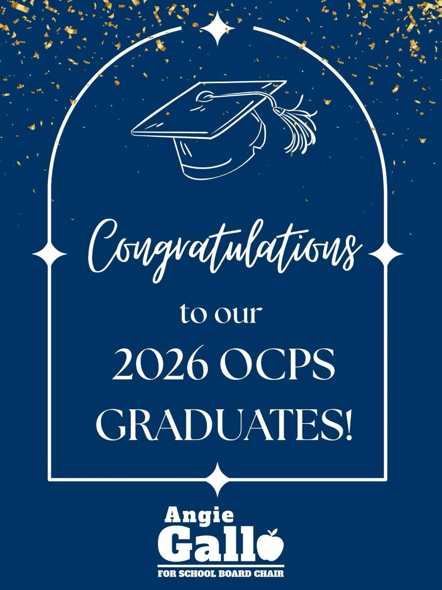 To the graduates of the OCPS Class of 2026: you did it! 🎉🎓

This milestone represents years of hard work, growth, and unforgettable memories. Today we celebrate every student who crossed the stage and every person who helped make that moment possib