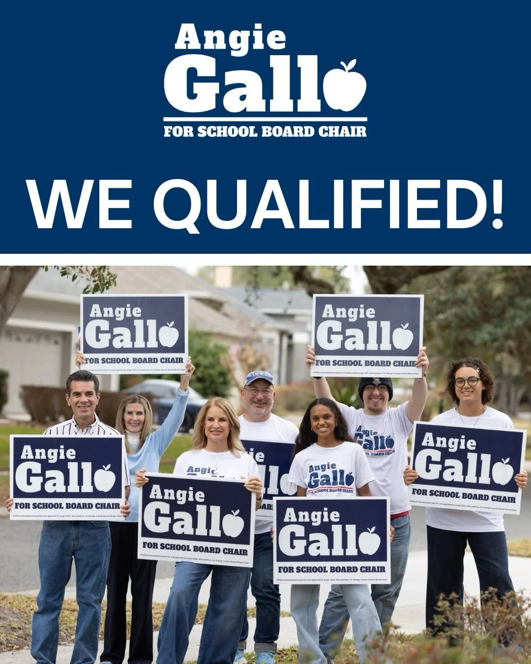 It&rsquo;s official!! We qualified for the ballot this August! A huge thank you to our incredible volunteers and every community member who has offered support, encouragement, and guidance along the way. This would not be possible without you! 💙💙

