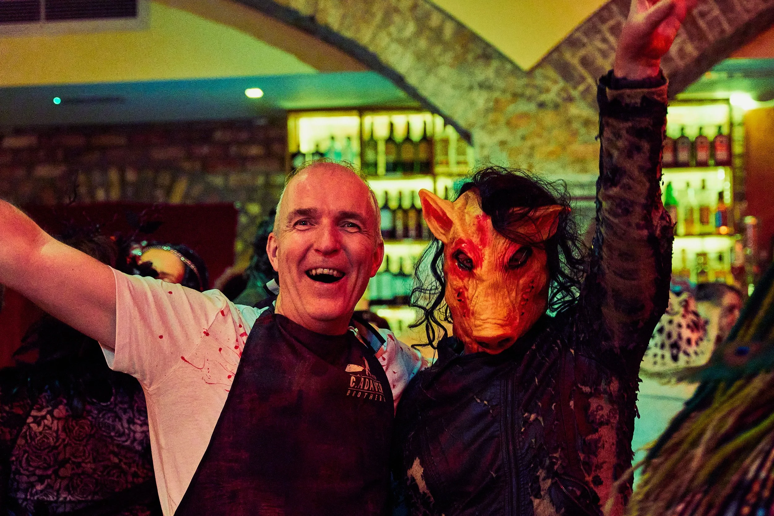 Costume and fancy dress ball, Divil's Disco at 10 Bridge Street. An Feile Eile, Killorglin, Co Kerry.