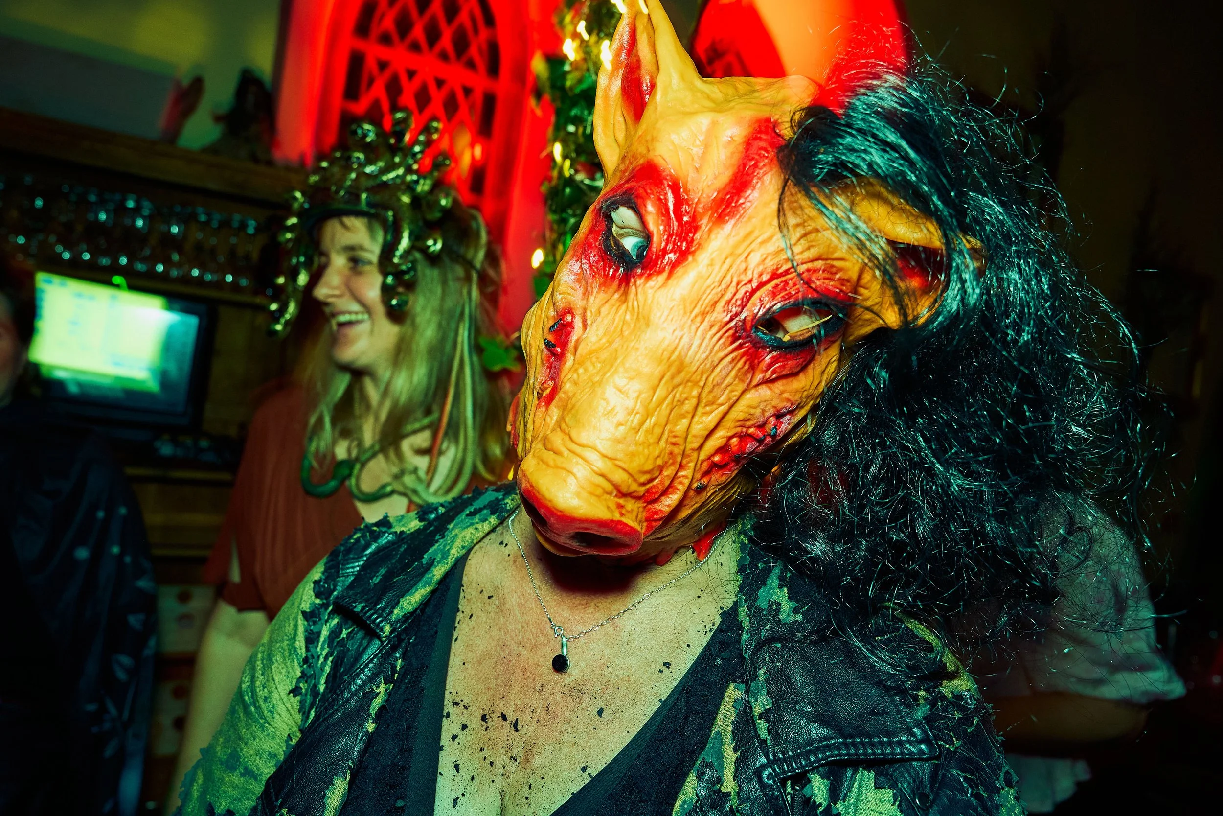 Costume and fancy dress ball, Divil's Disco at 10 Bridge Street. An Feile Eile, Killorglin, Co Kerry.