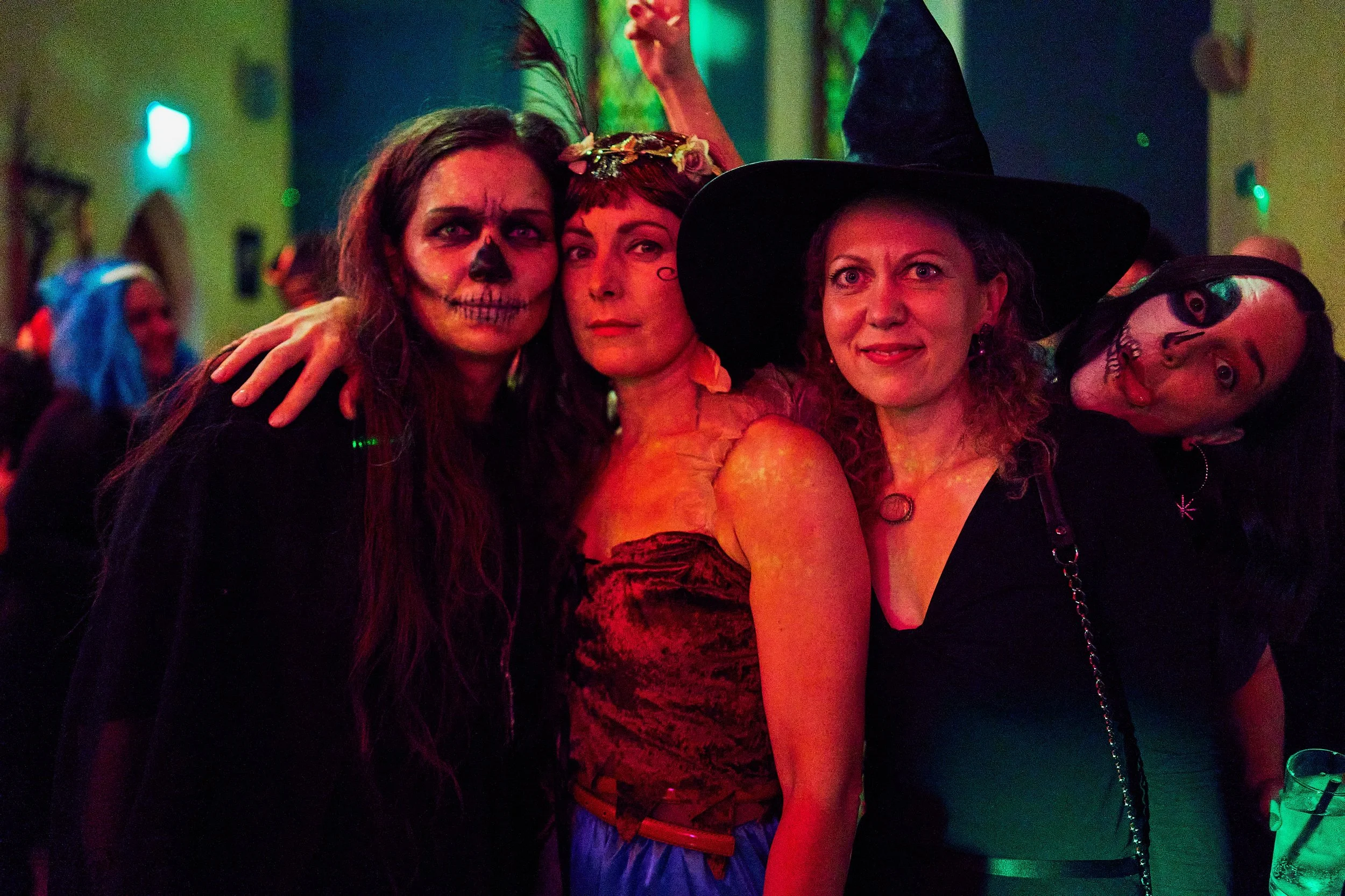 Costume and fancy dress ball, Divil's Disco at 10 Bridge Street. An Feile Eile, Killorglin, Co Kerry.