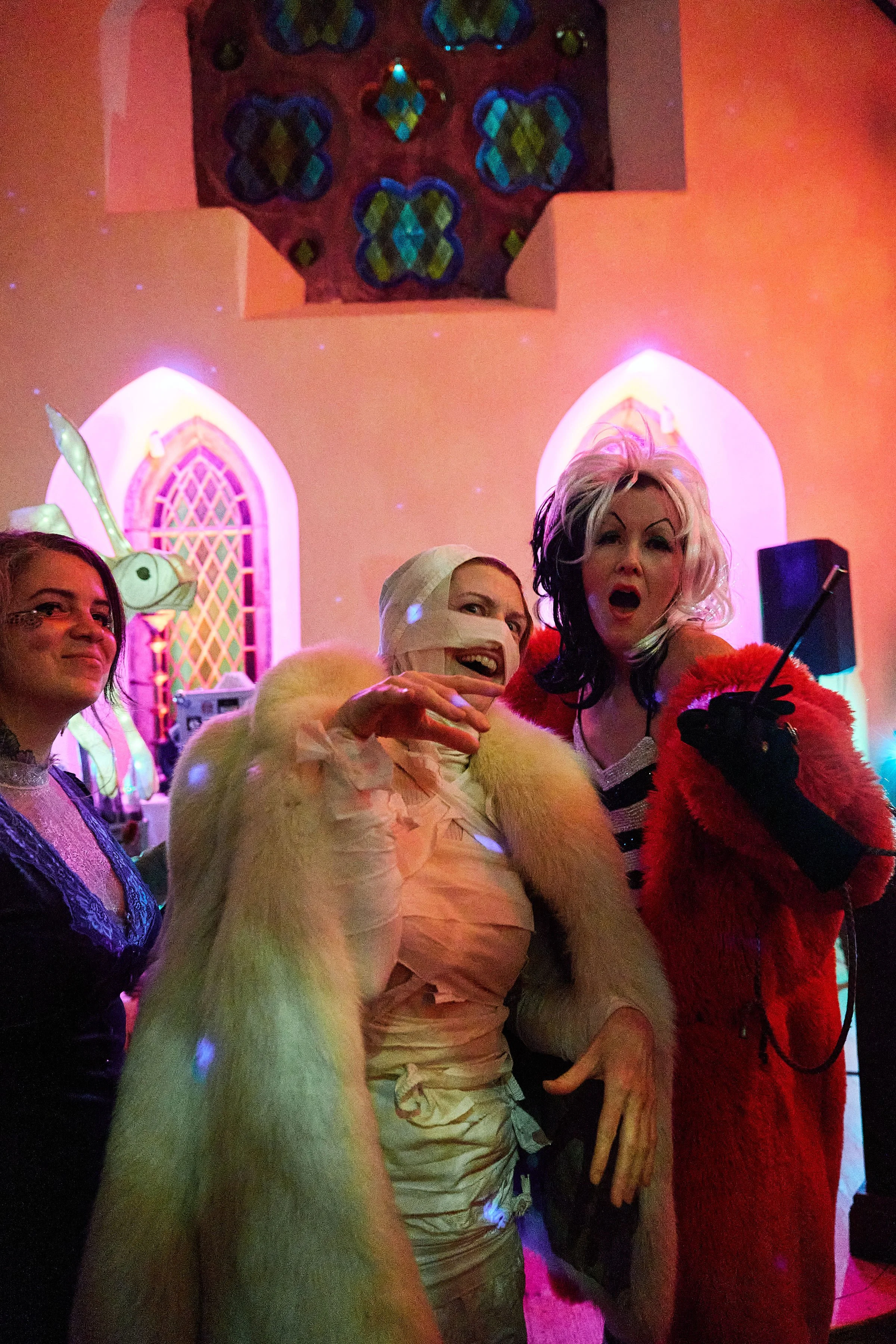 Costume and fancy dress ball, Divil's Disco at 10 Bridge Street. An Feile Eile, Killorglin, Co Kerry.