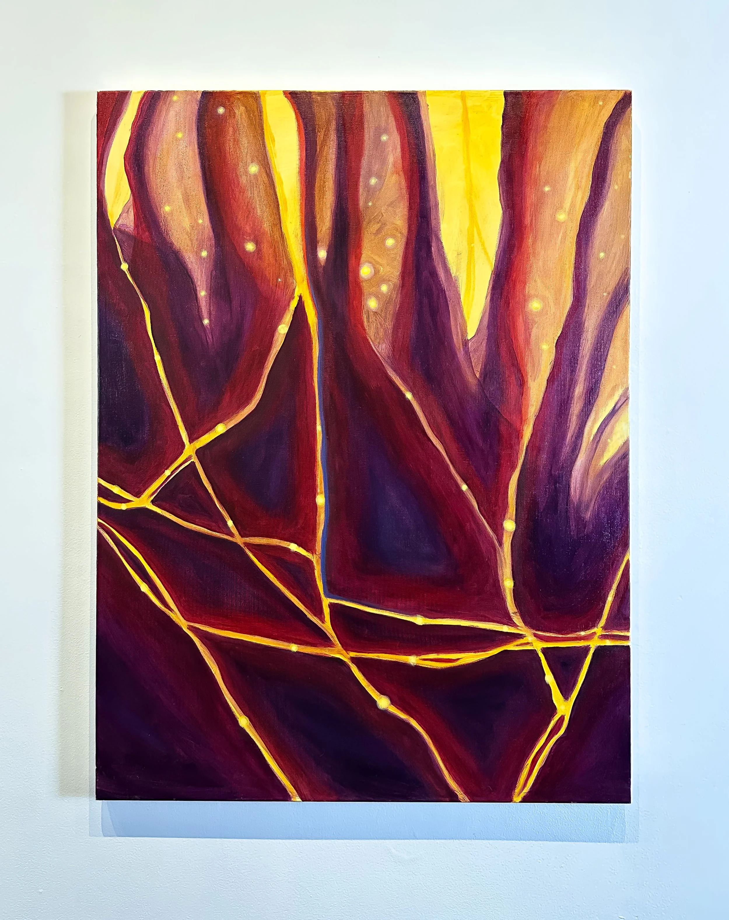 Where the Light Enters, oil on canvas, 30x40, 2025
