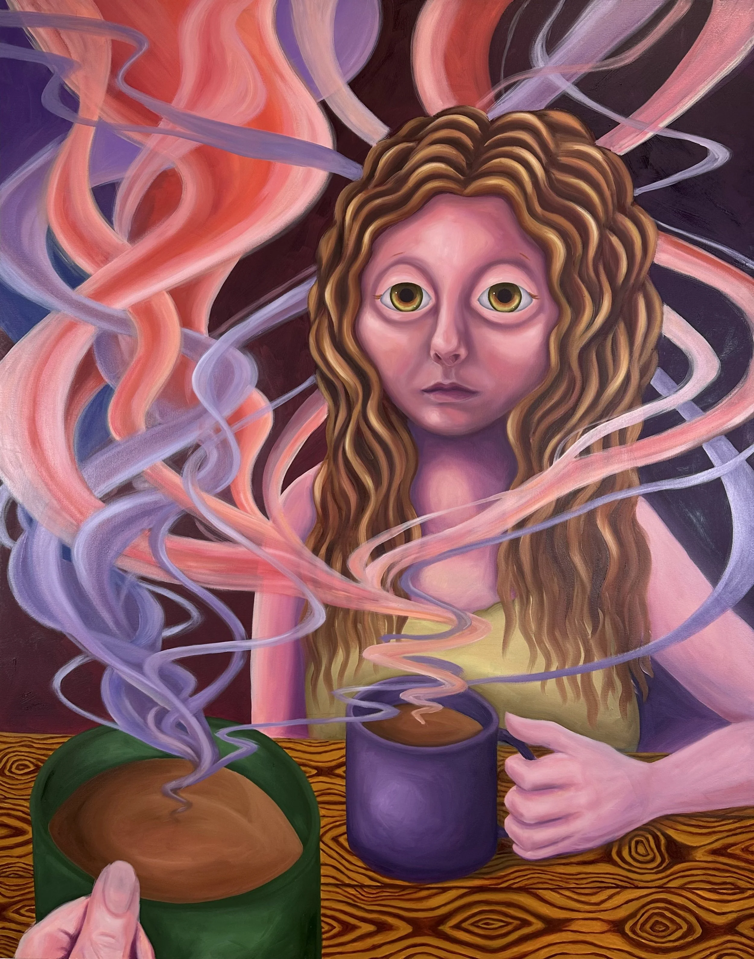 Dead Ends, oil on canvas, 54” x 68”, 2023