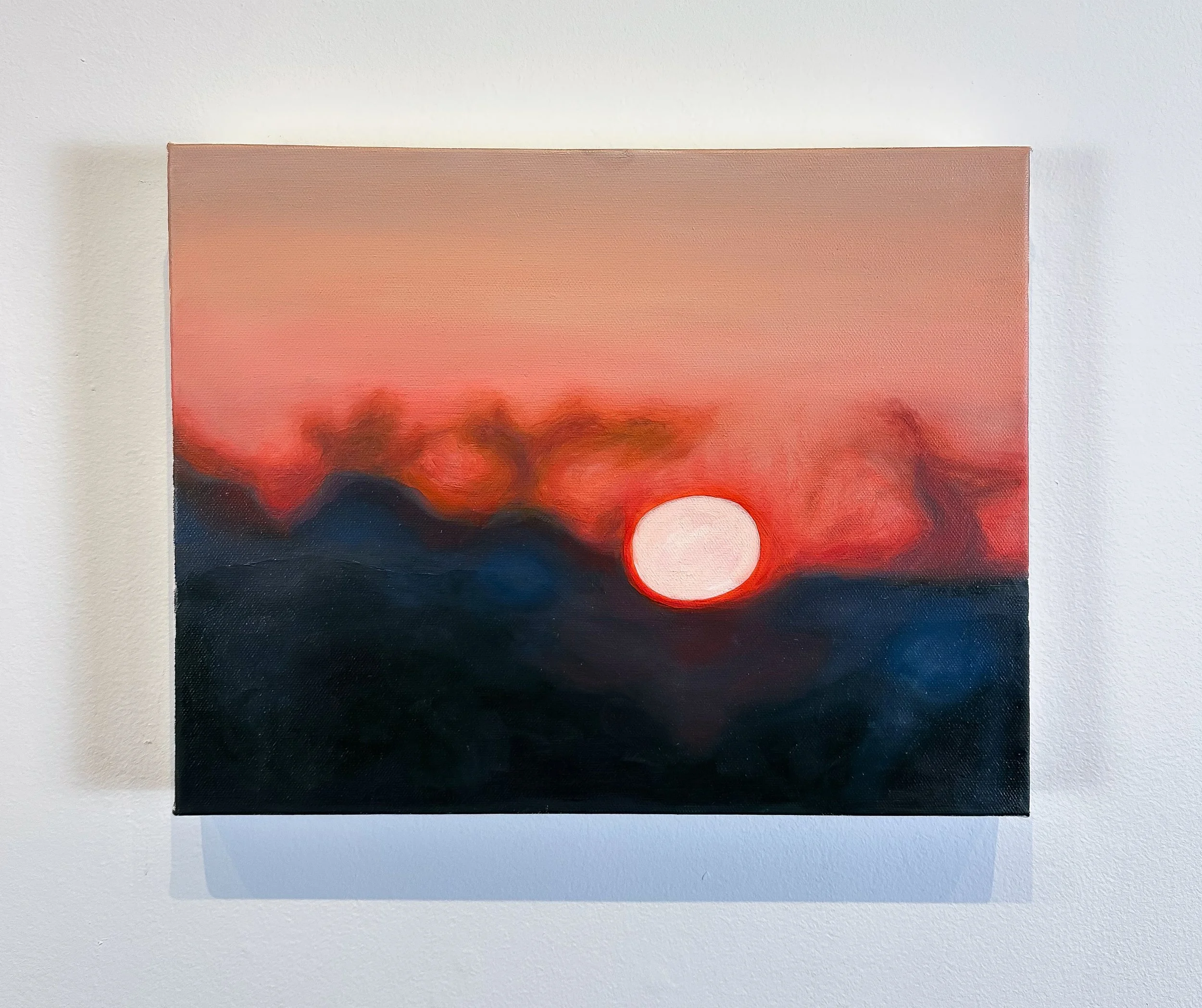 Morning Haze, oil on canvas, 11x14, 2024 (Sold)