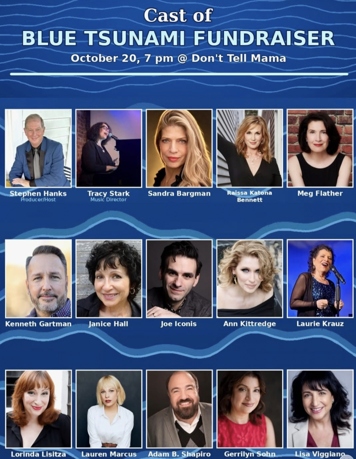Project 2026: Blue Tsunami! - Don’t Tell Mama - Oct. 20th, 7 pm
