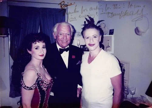 Christine, "Phantom" on Broadway with Douglas Fairbanks Jr. and Jeff Keller