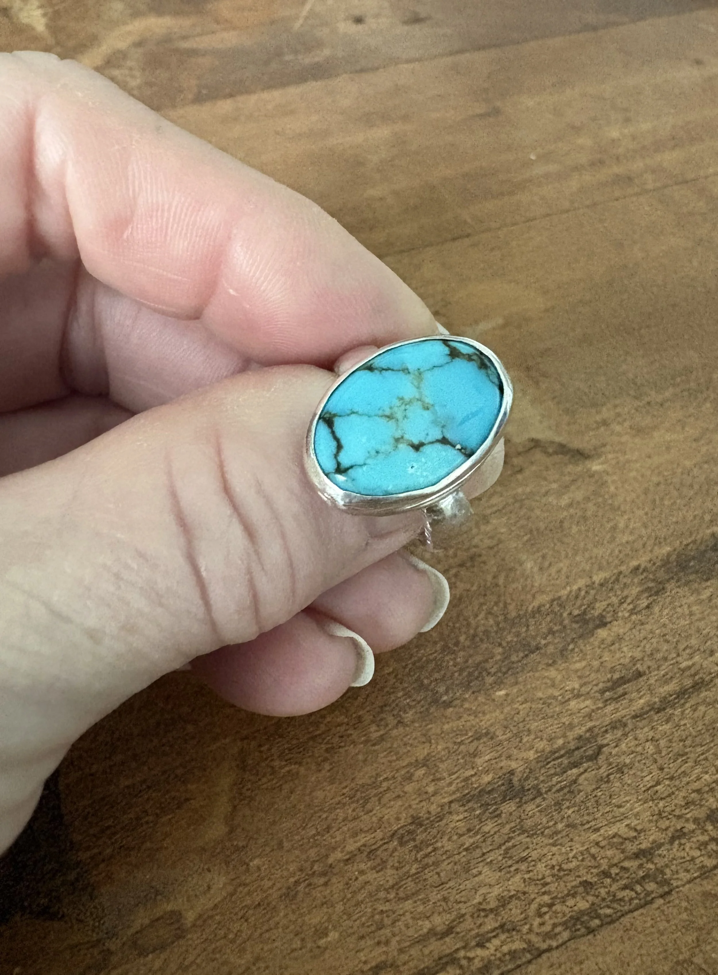 Sterling Silver ring with Turquoise Stone