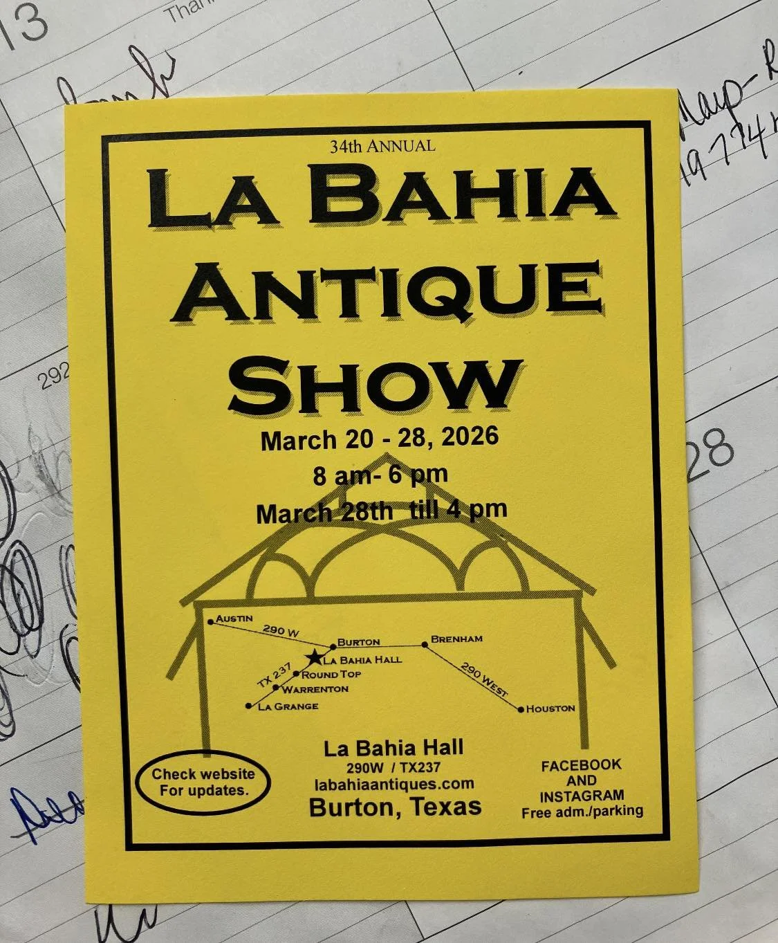 Round Top | LaBahia Antique Show