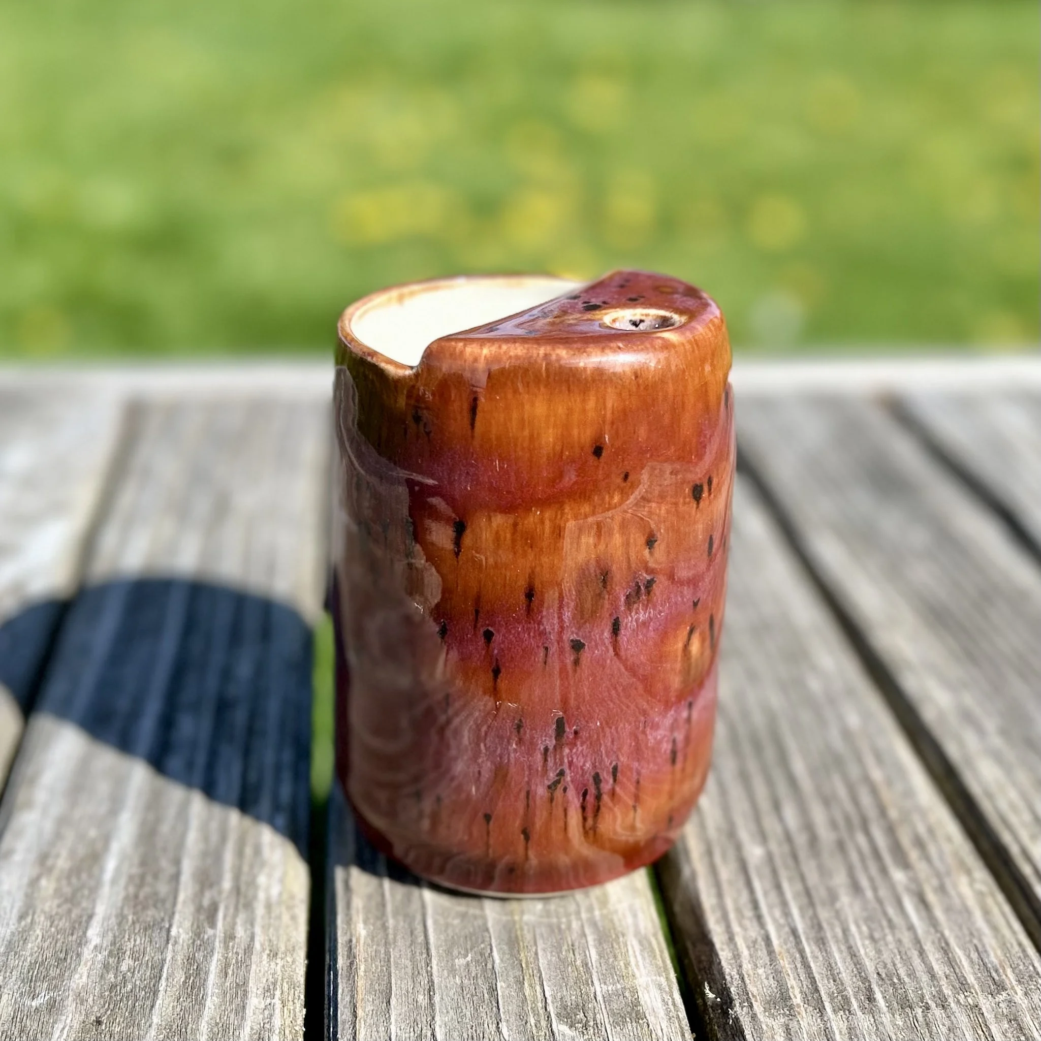 Travel Cup in Dark Speckled Plum