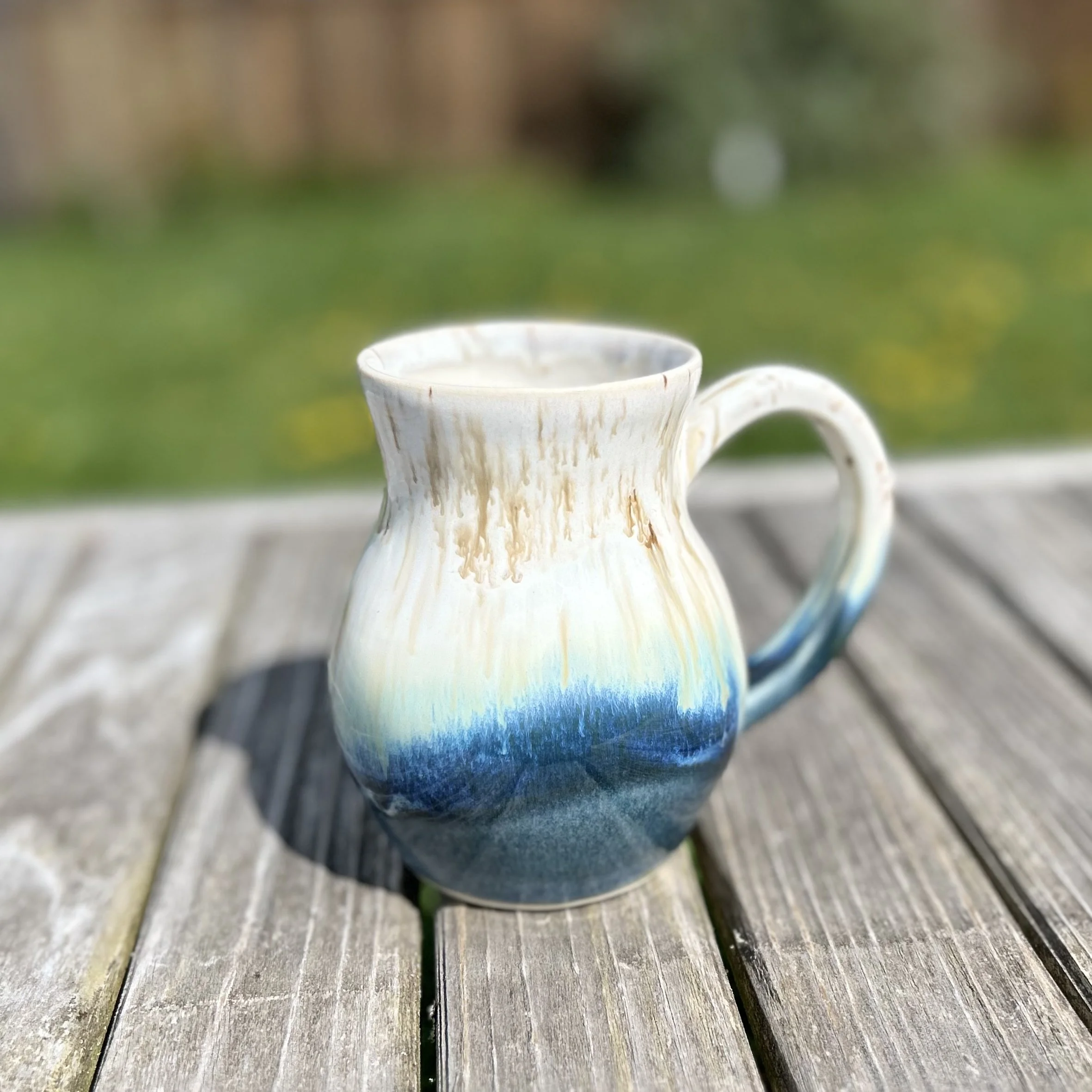 Blue Satin Mug