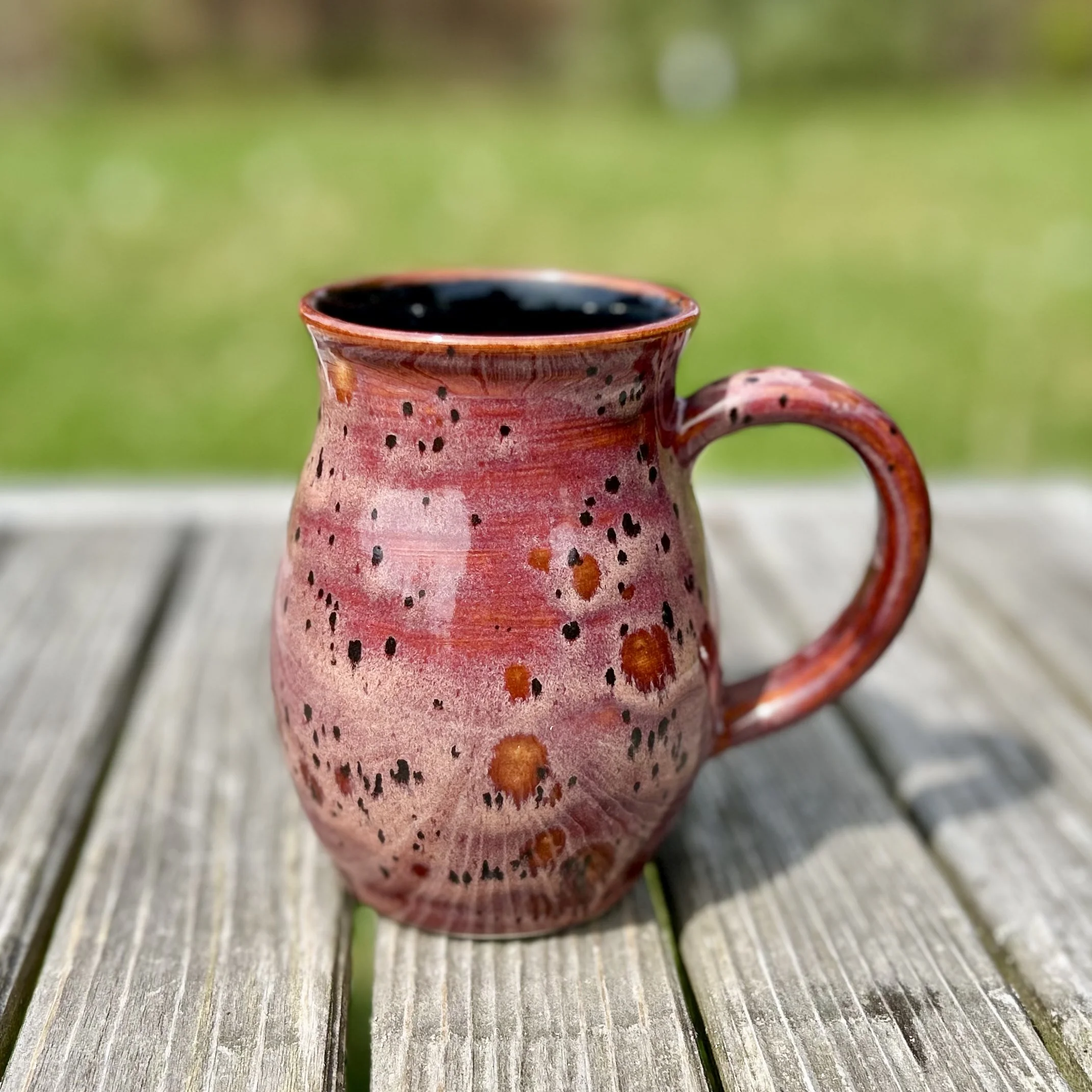Mug in Speckled Plum